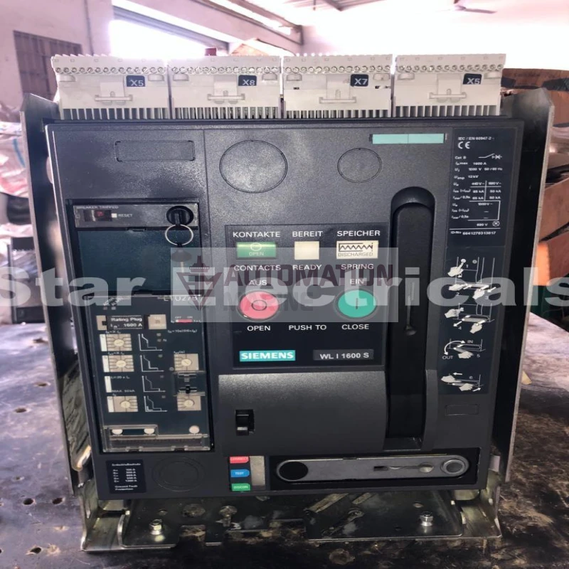 Siemens 3WL1600S SENTRON 3WL Air Circuit Breaker (ACB) ACB