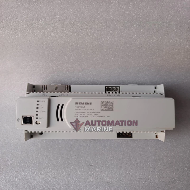 Siemens PXG3.M S55842-Z106-A101 BACnet/IP BMS Automation Controller CONTROLLER