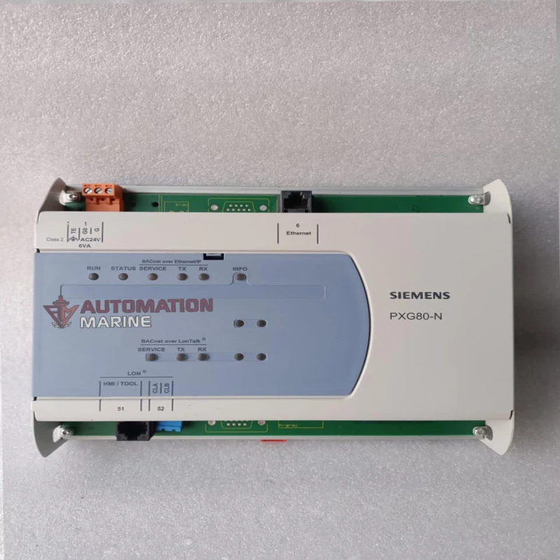 Siemens PXG80-N BACnet HVAC BMS Network Controller CONTROLLER