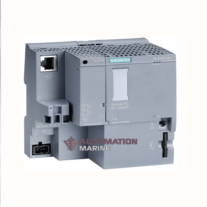 Siemens SIMATIC ET 200SP CPU 1510SP-1 PN (6ES7 510-1DJ01-0AB0) – Compact Distributed PLC with PROFINET CENTRAL PROCESSING UNIT (CPU)