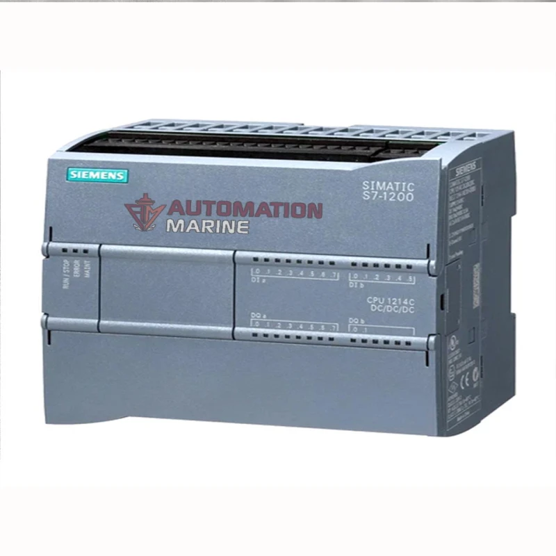 SIEMENS SIMATIC S7-1200 CPU 1214C (6ES7214-1HG40-0XB0) – Compact PLC with DC/DC/Relay Onboard I/O CENTRAL PROCESSING UNIT (CPU)