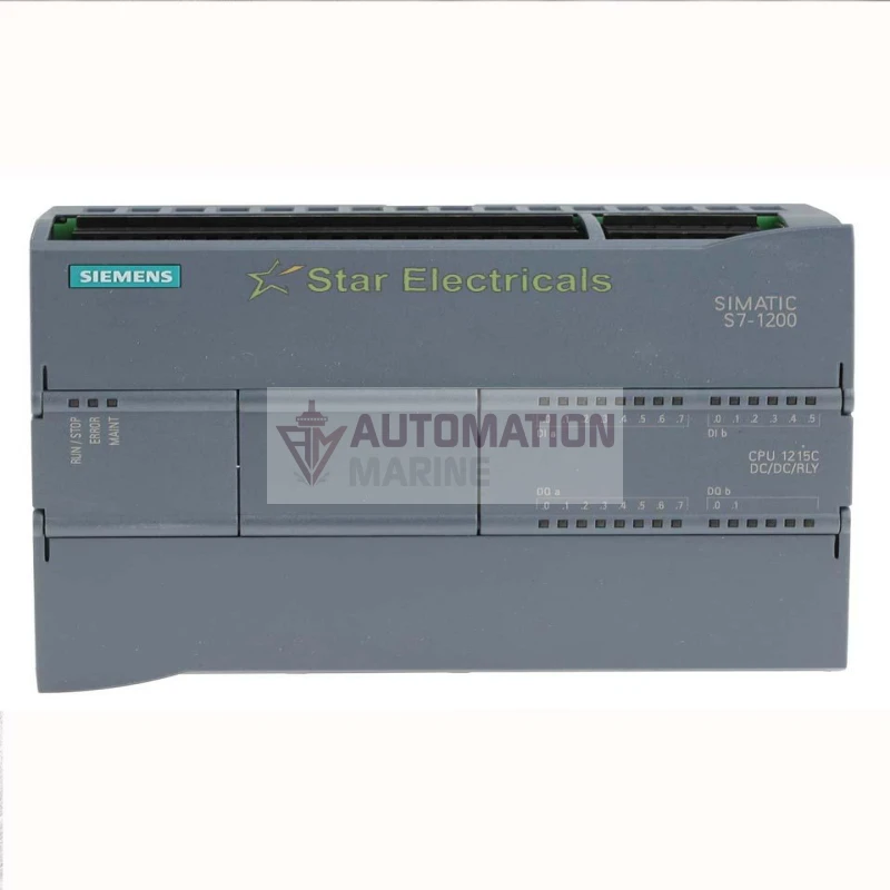 Siemens 6ES7215-1HG40-0XB0 SIMATIC S7-1200 CPU 1215C DC/DC/Relay Compact PLC CPU