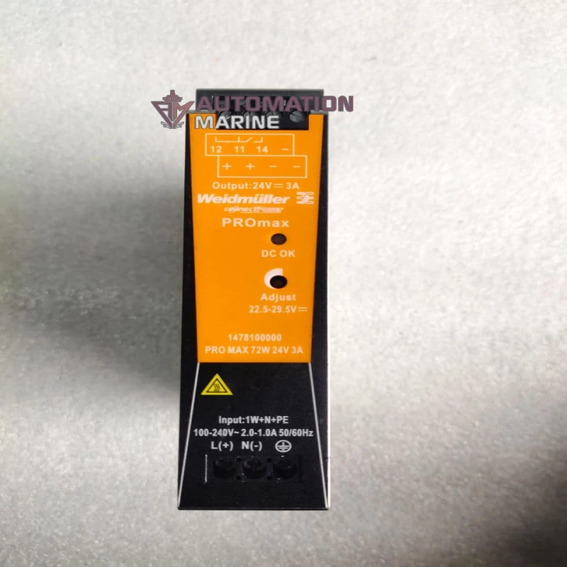 Weidmuller 1478100000 PROmax Switching Power Supply POWER SUPPLY