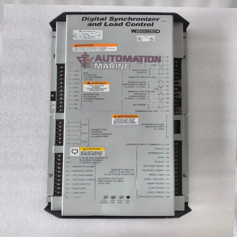 Woodward 9905-711 Digital Synchronizer and Load Control CONTROLLER