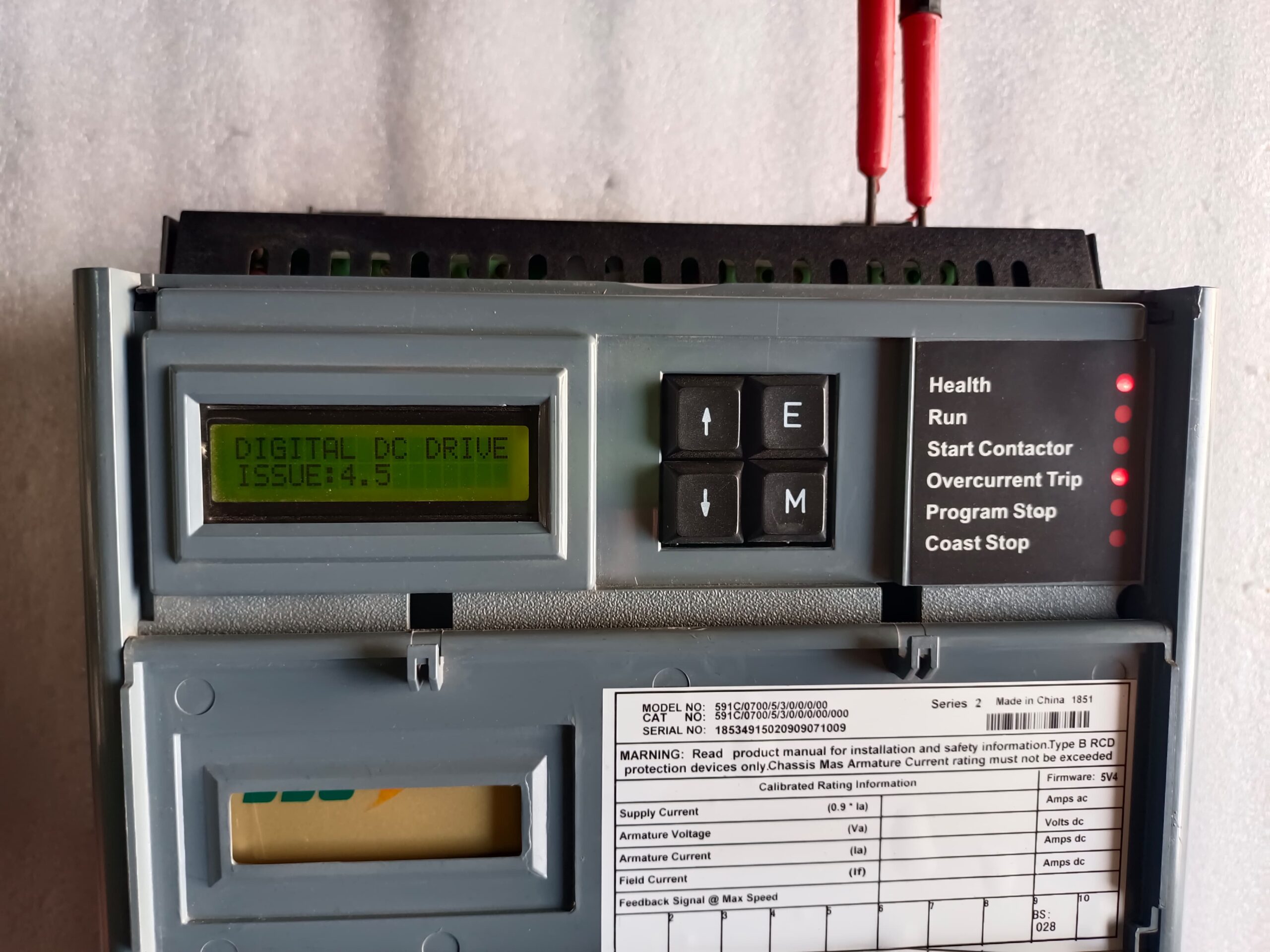 SSD Drives 590 Digital Series 591C/0700/5/3/0/0/0/00 DC Drive | Industrial DC Motor Speed Controller And Converter thumbnail 11