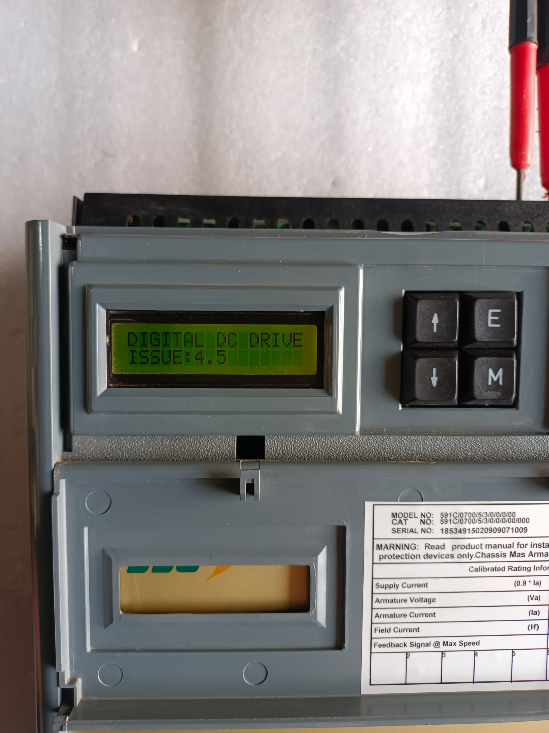 SSD Drives 590 Digital Series 591C/0700/5/3/0/0/0/00 DC Drive | Industrial DC Motor Speed Controller And Converter thumbnail 13