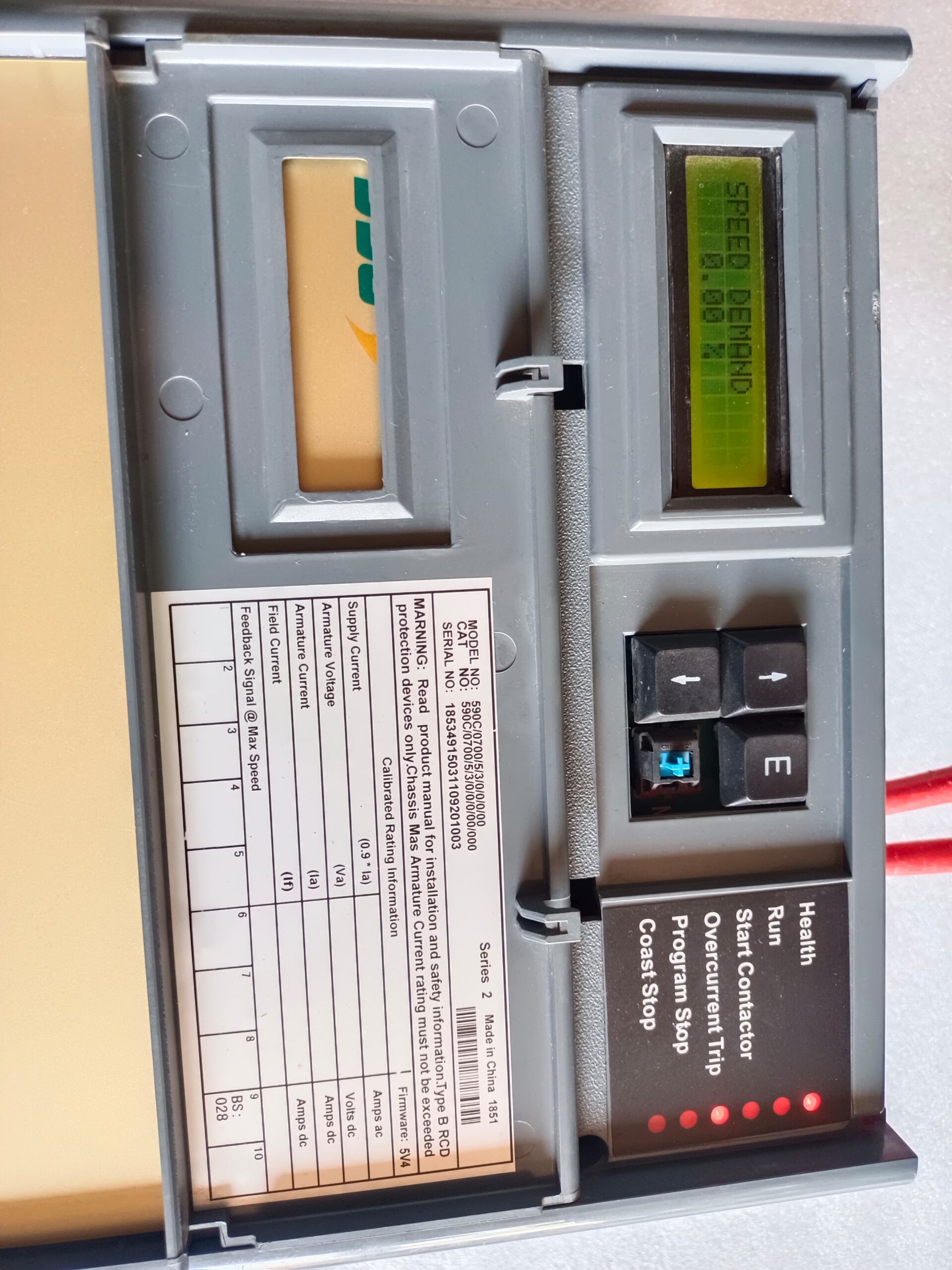 SSD Drives 590 Digital Series 590C/0700/5/3/0/0/0/00 DC Drive | Industrial DC Motor Controller And Digital Converter Drive thumbnail 13