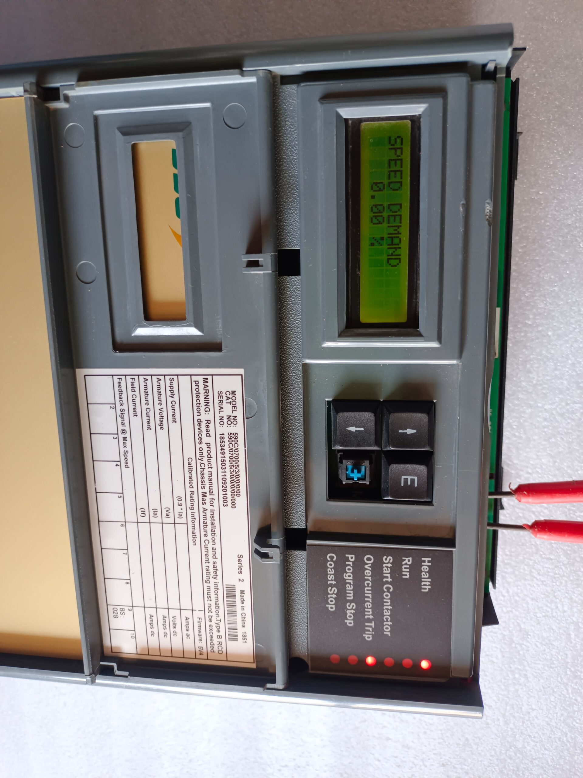 SSD Drives 590 Digital Series 590C/0700/5/3/0/0/0/00 DC Drive | Industrial DC Motor Controller And Digital Converter Drive thumbnail 14