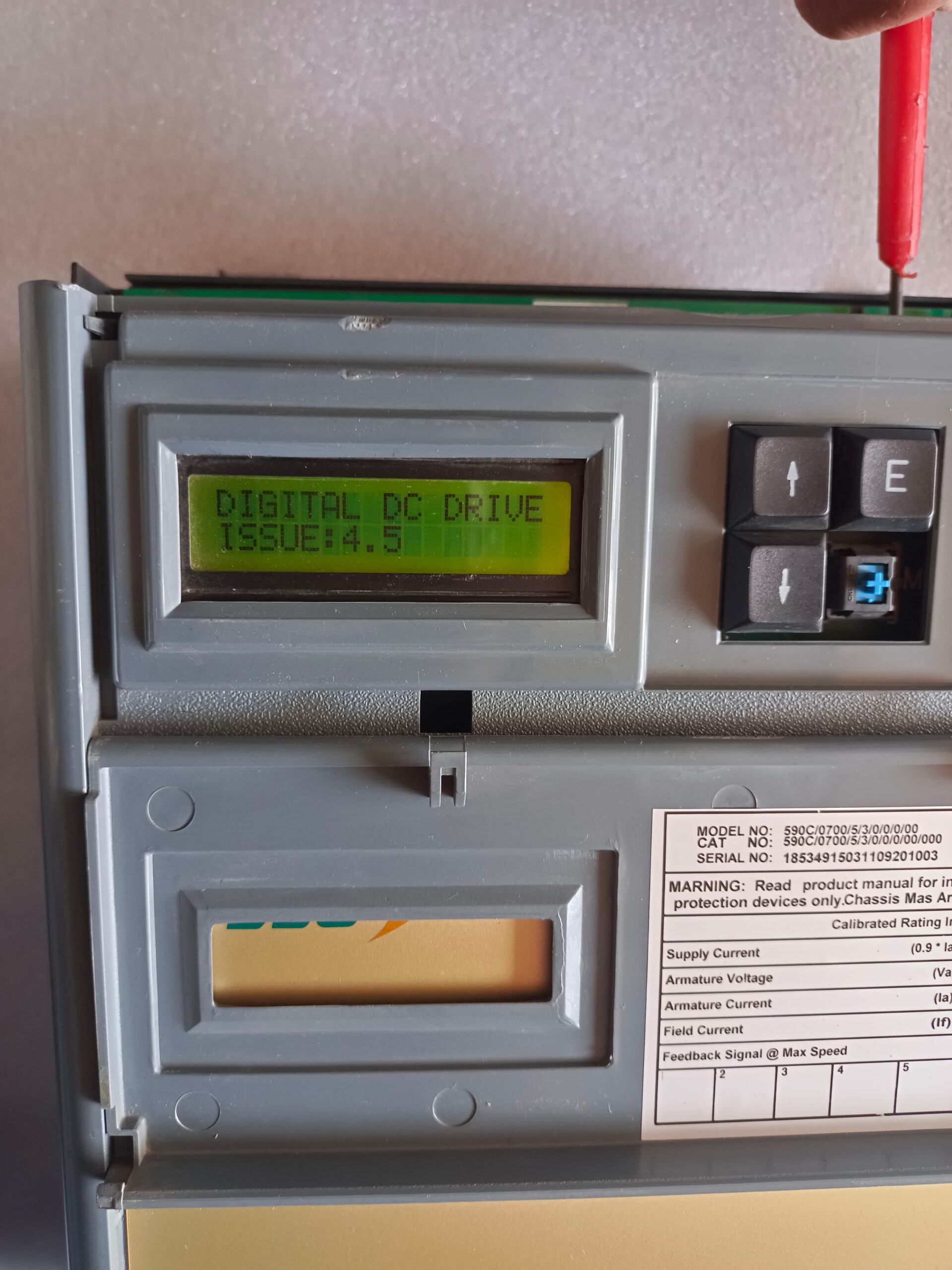SSD Drives 590 Digital Series 590C/0700/5/3/0/0/0/00 DC Drive | Industrial DC Motor Controller And Digital Converter Drive thumbnail 15