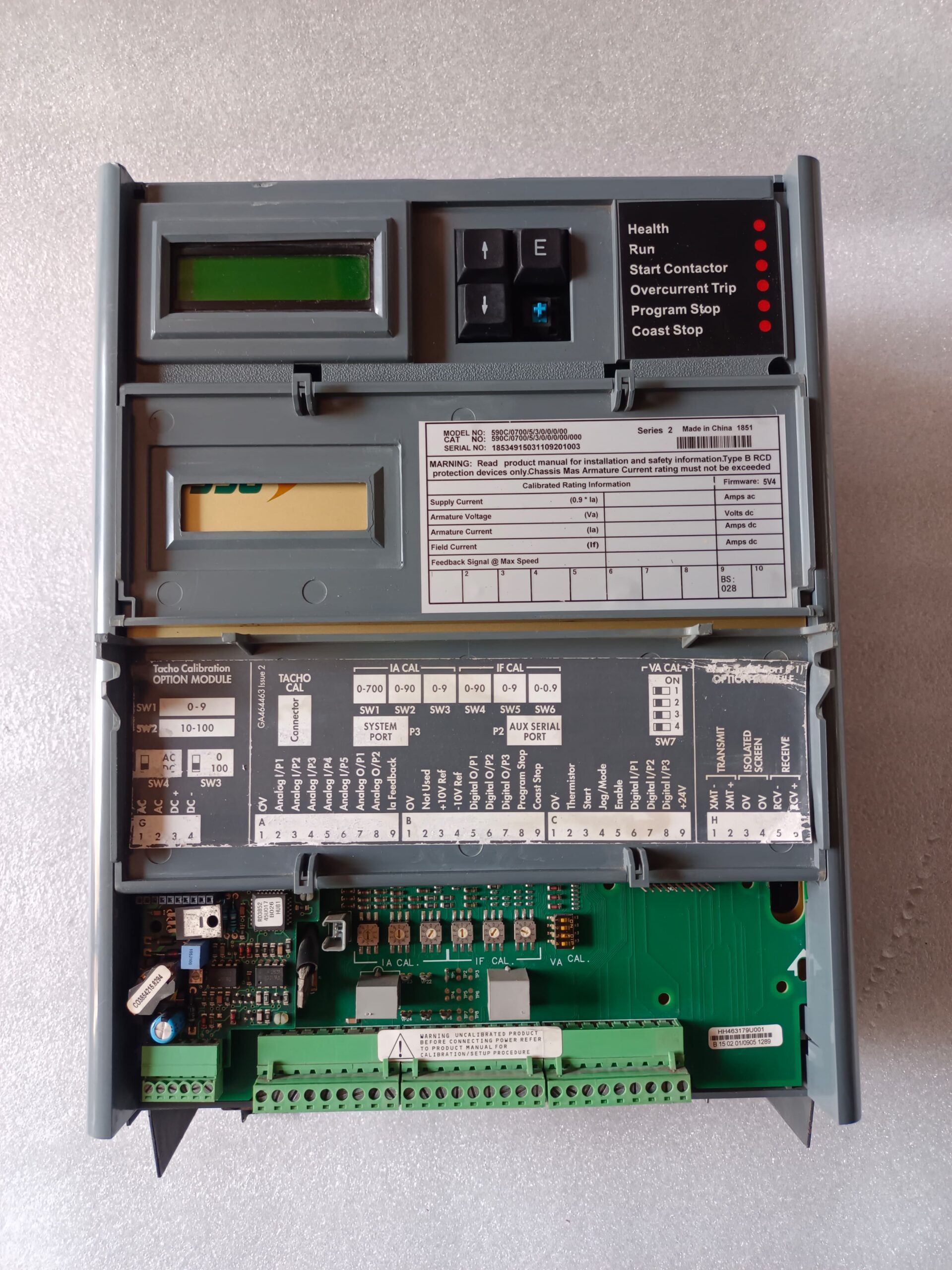 SSD Drives 590 Digital Series 590C/0700/5/3/0/0/0/00 DC Drive | Industrial DC Motor Controller And Digital Converter Drive thumbnail 3