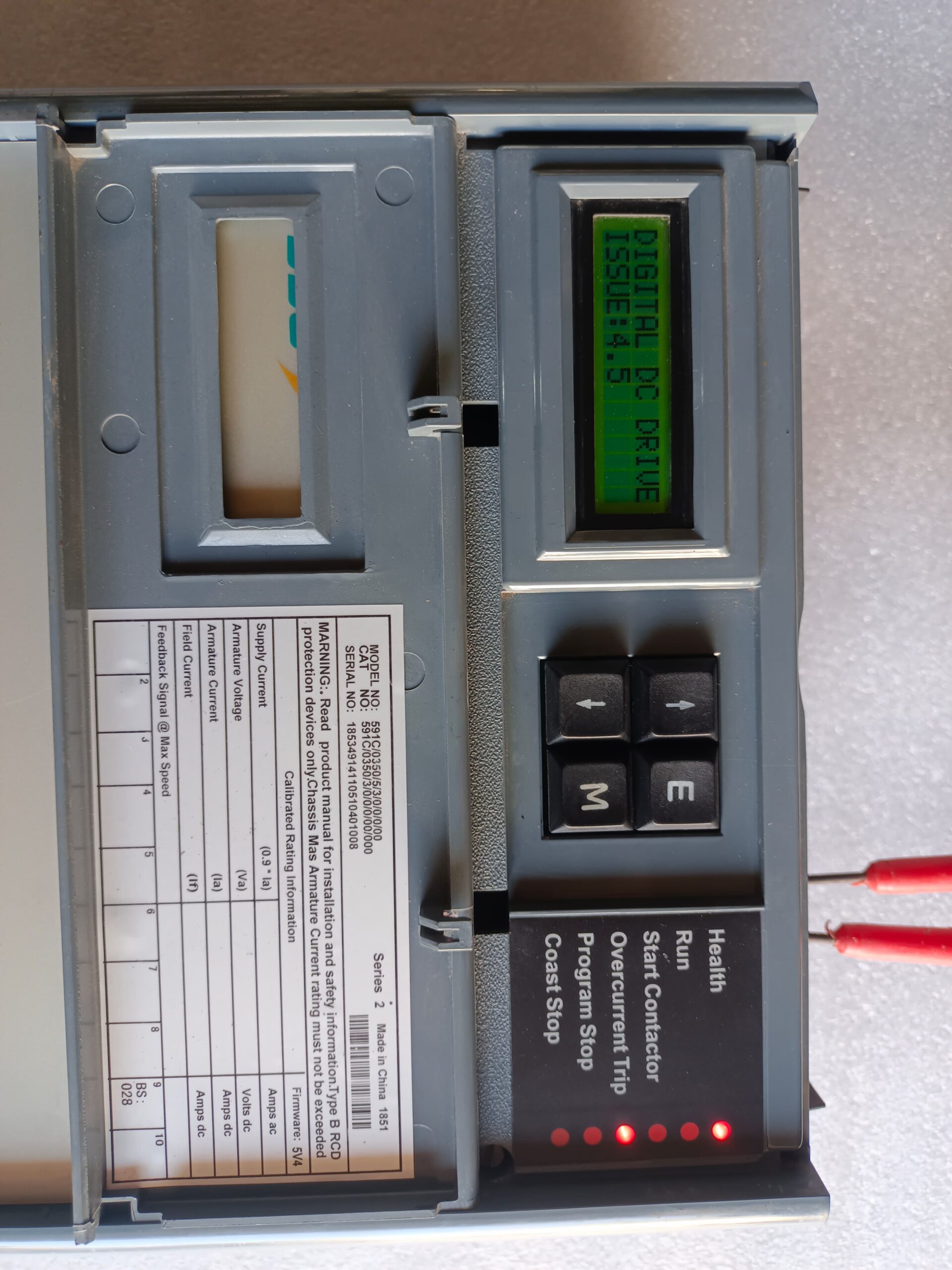 SSD Drives 590 Digital Series 591C/0350/5/3/0/0/0/00 DC Drive | Industrial Digital DC Motor Controller And Converter thumbnail 10