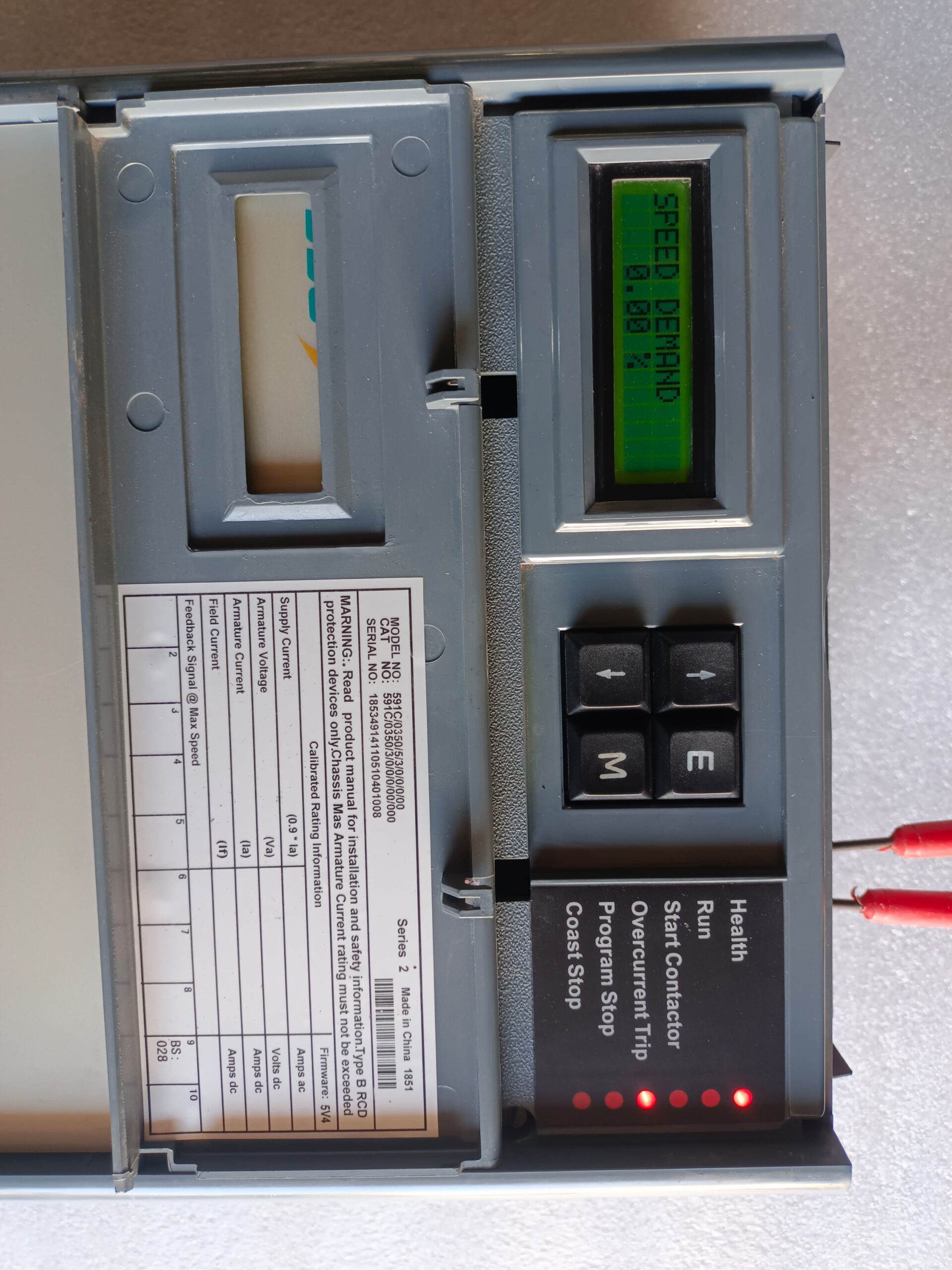 SSD Drives 590 Digital Series 591C/0350/5/3/0/0/0/00 DC Drive | Industrial Digital DC Motor Controller And Converter thumbnail 12