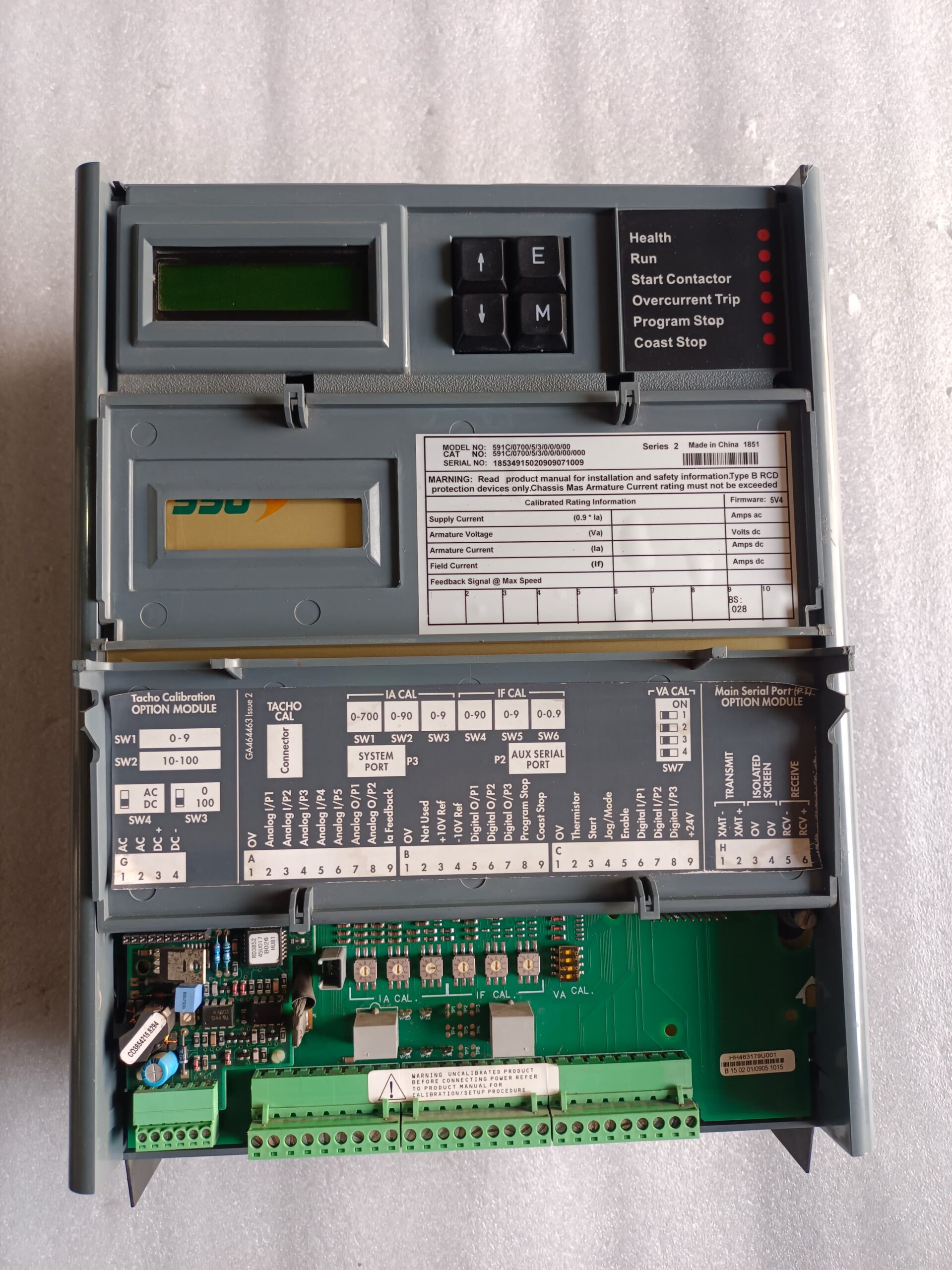 SSD Drives 590 Digital Series 591C/0700/5/3/0/0/0/00 DC Drive | Industrial DC Motor Speed Controller And Converter thumbnail 6