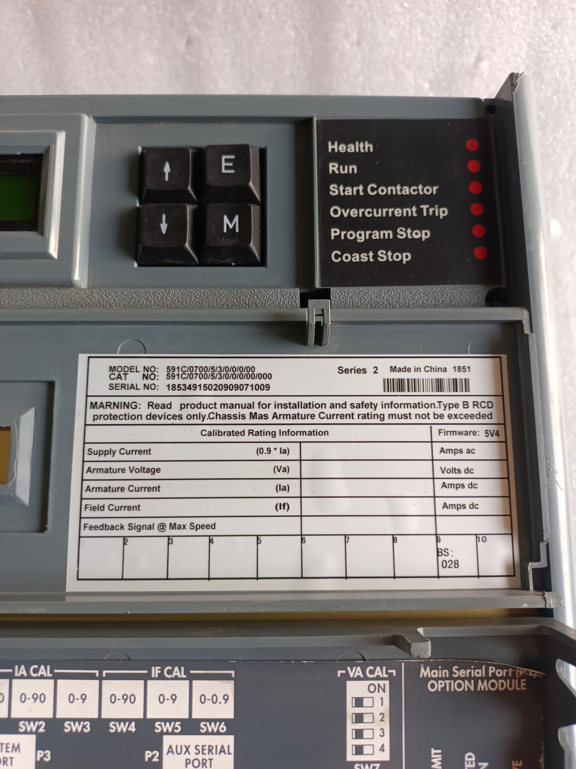 SSD Drives 590 Digital Series 591C/0700/5/3/0/0/0/00 DC Drive | Industrial DC Motor Speed Controller And Converter thumbnail 9