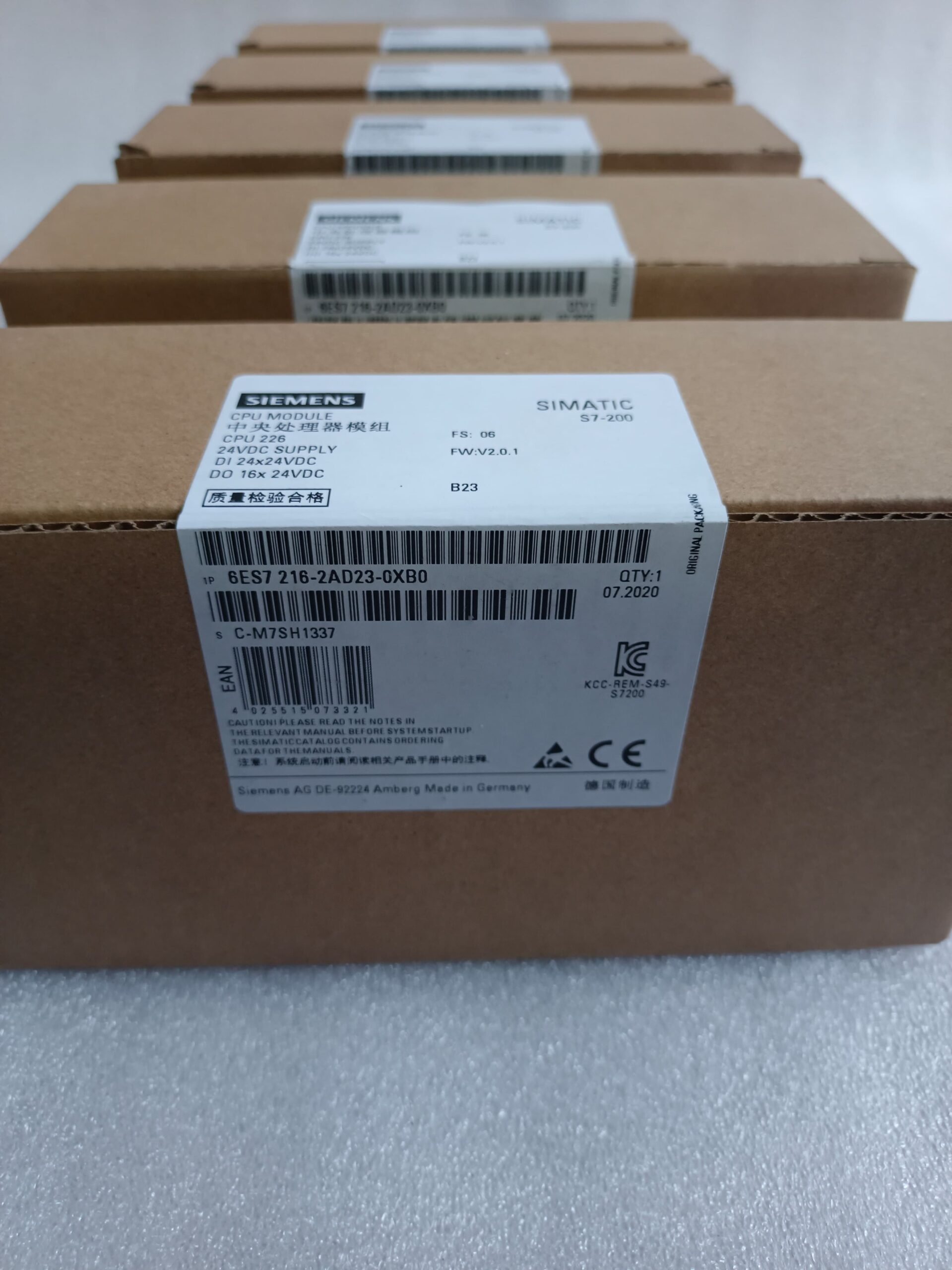 Siemens SIMATIC S7-200 CPU 226 PLC Module 6ES7 216-2AD23-0XB0 – Compact Industrial Controller thumbnail 2