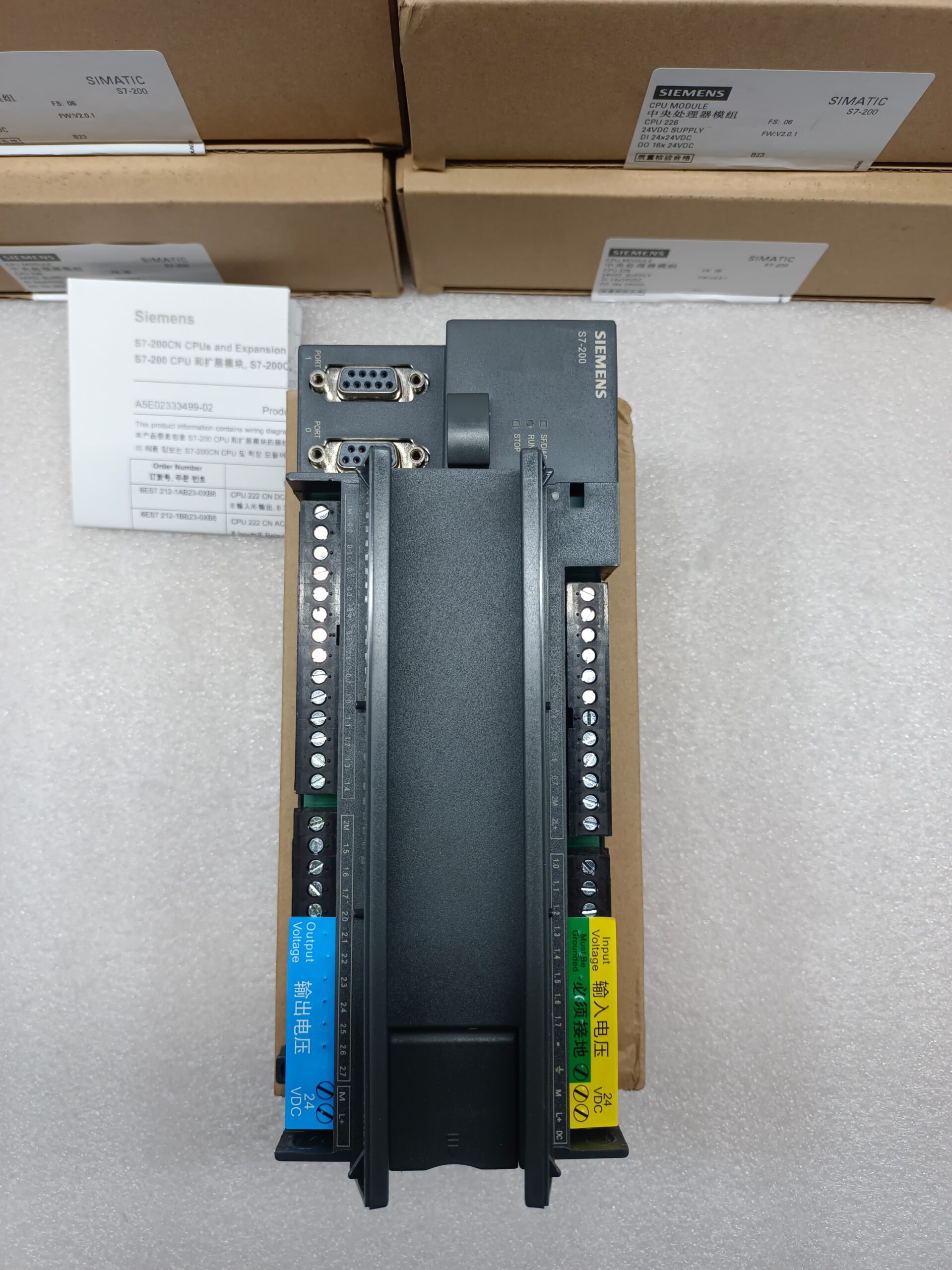 Siemens SIMATIC S7-200 CPU 226 PLC Module 6ES7 216-2AD23-0XB0 – Compact Industrial Controller thumbnail 12