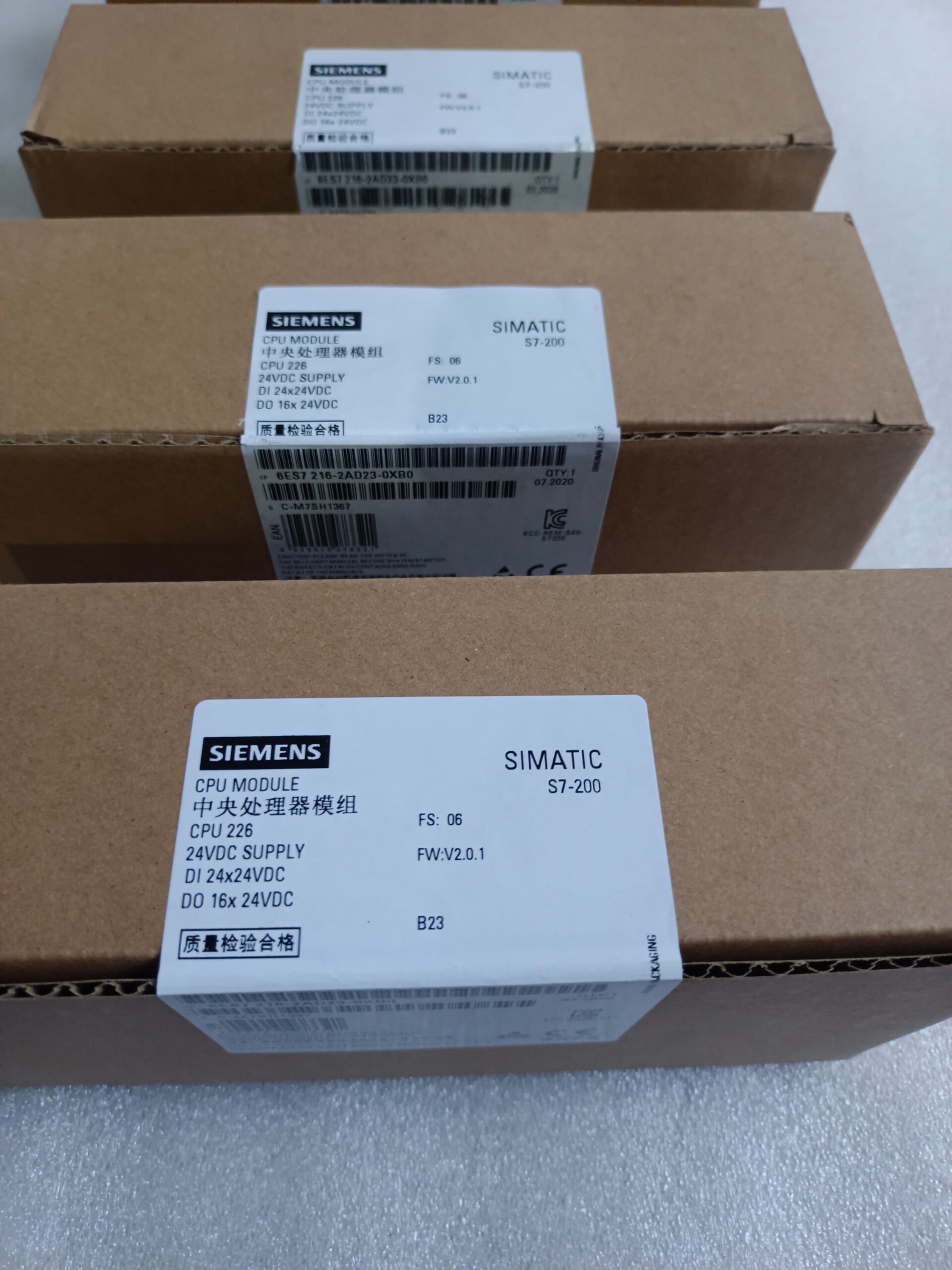 Siemens SIMATIC S7-200 CPU 226 PLC Module 6ES7 216-2AD23-0XB0 – Compact Industrial Controller thumbnail 4