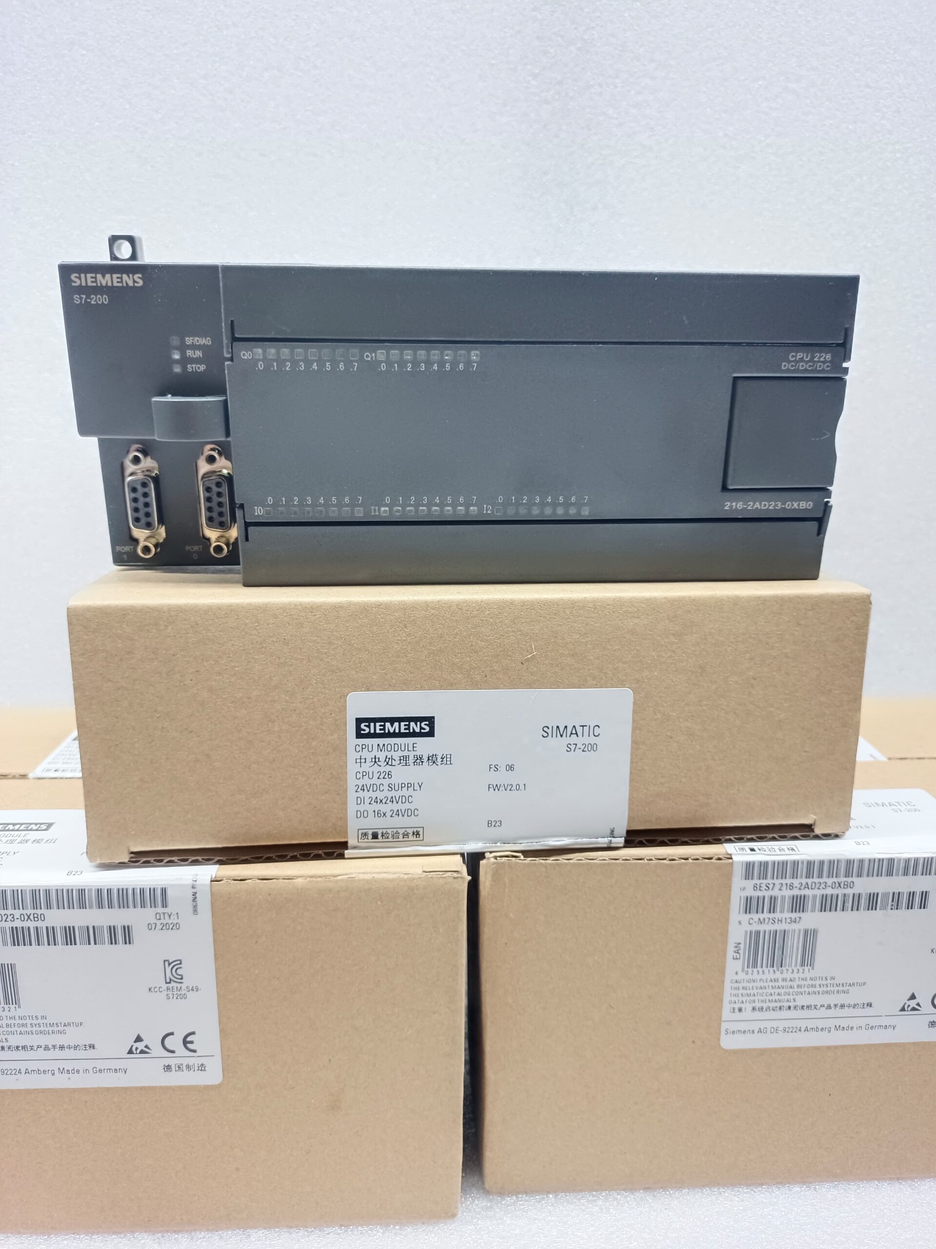 Siemens SIMATIC S7-200 CPU 226 PLC Module 6ES7 216-2AD23-0XB0 – Compact Industrial Controller thumbnail 7
