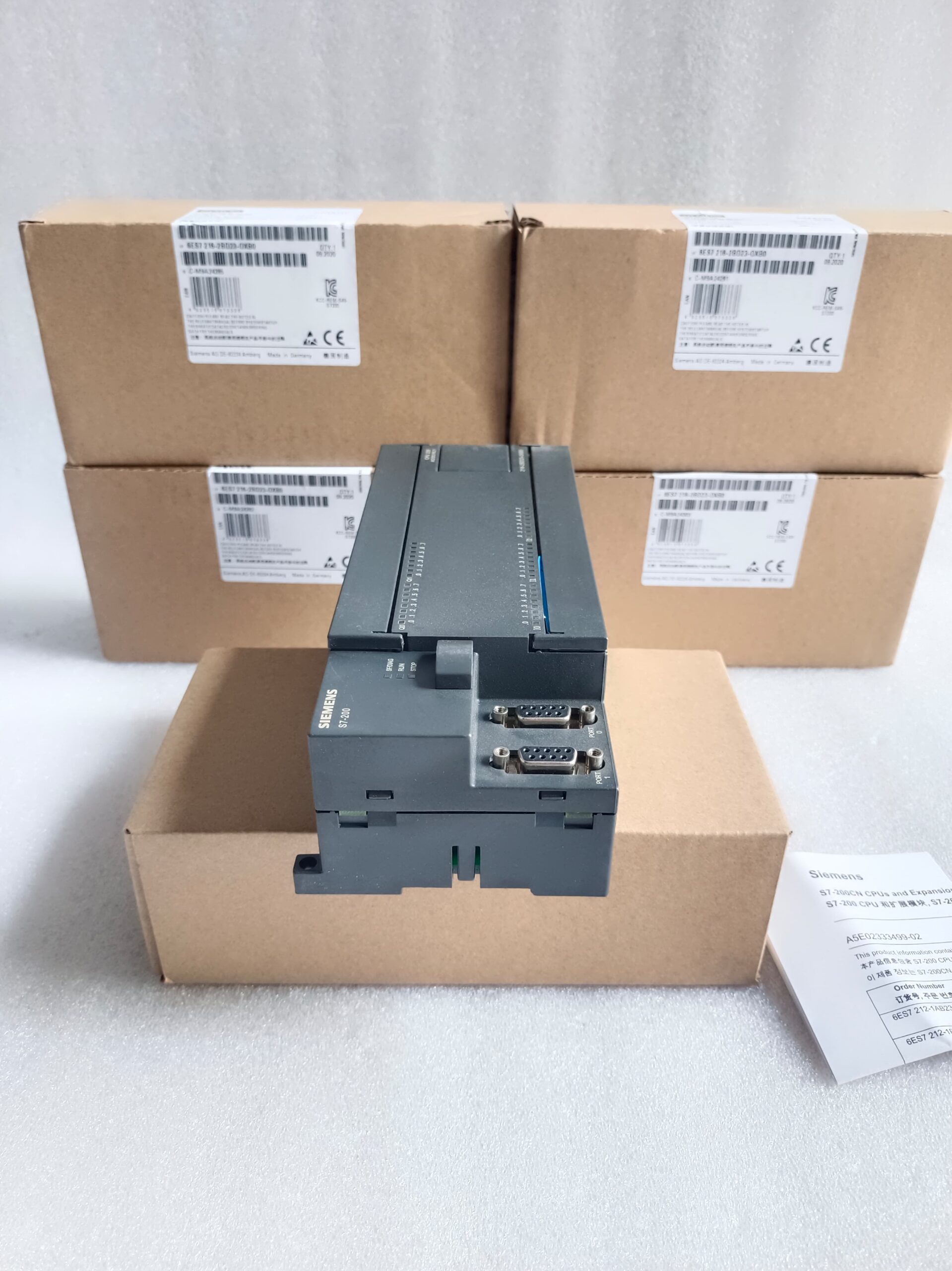 Siemens SIMATIC S7-200 CPU 226 PLC Module 6ES7 216-2BD23-0XB0 | 24DI/16DO Relay | Industrial Automation Controller thumbnail 11