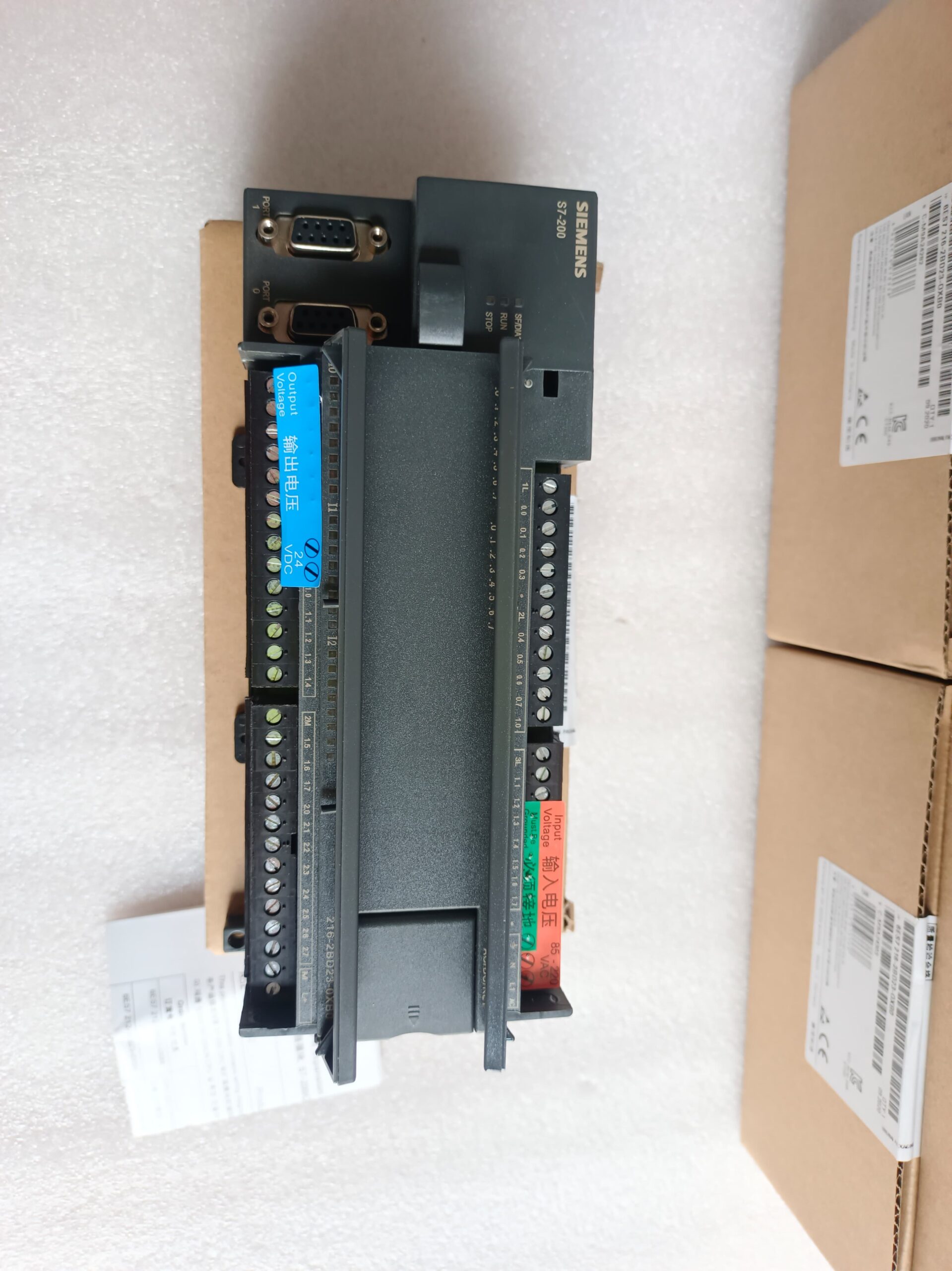 Siemens SIMATIC S7-200 CPU 226 PLC Module 6ES7 216-2BD23-0XB0 | 24DI/16DO Relay | Industrial Automation Controller thumbnail 12