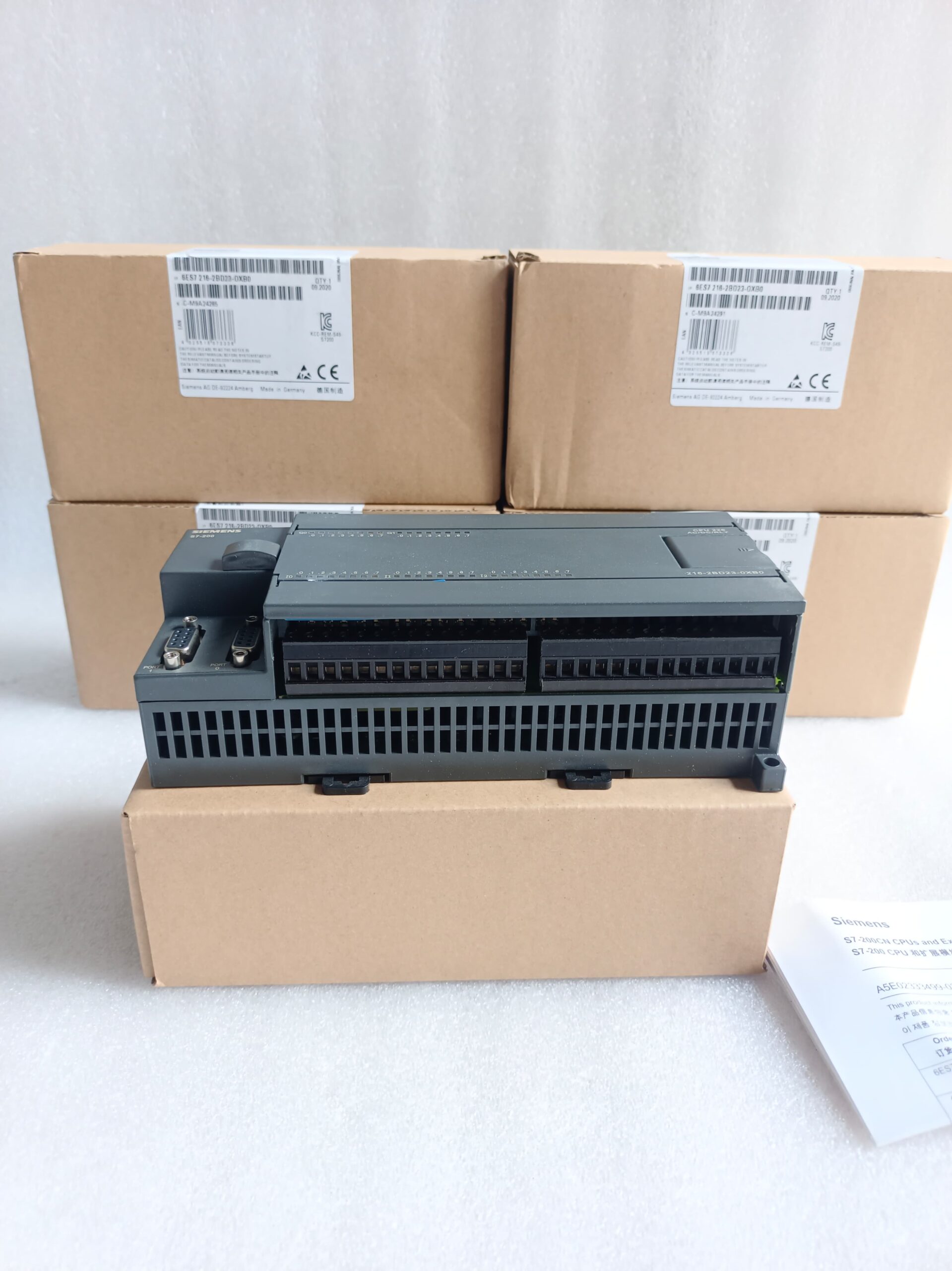 Siemens SIMATIC S7-200 CPU 226 PLC Module 6ES7 216-2BD23-0XB0 | 24DI/16DO Relay | Industrial Automation Controller thumbnail 8