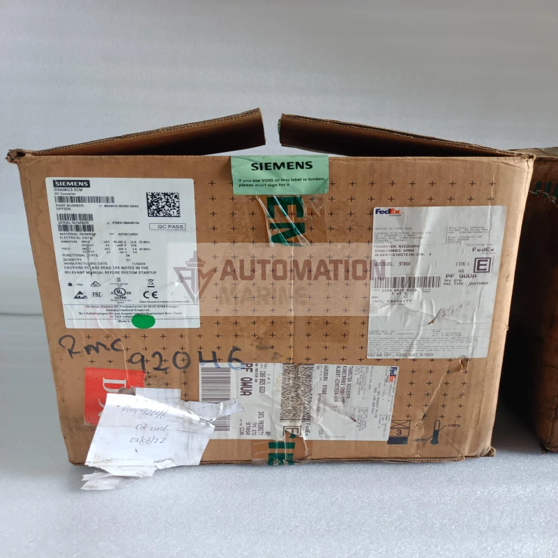 SIEMENS 6RA8013-6DV62-0AA0 SINAMICS DC CONVERTER thumbnail 2