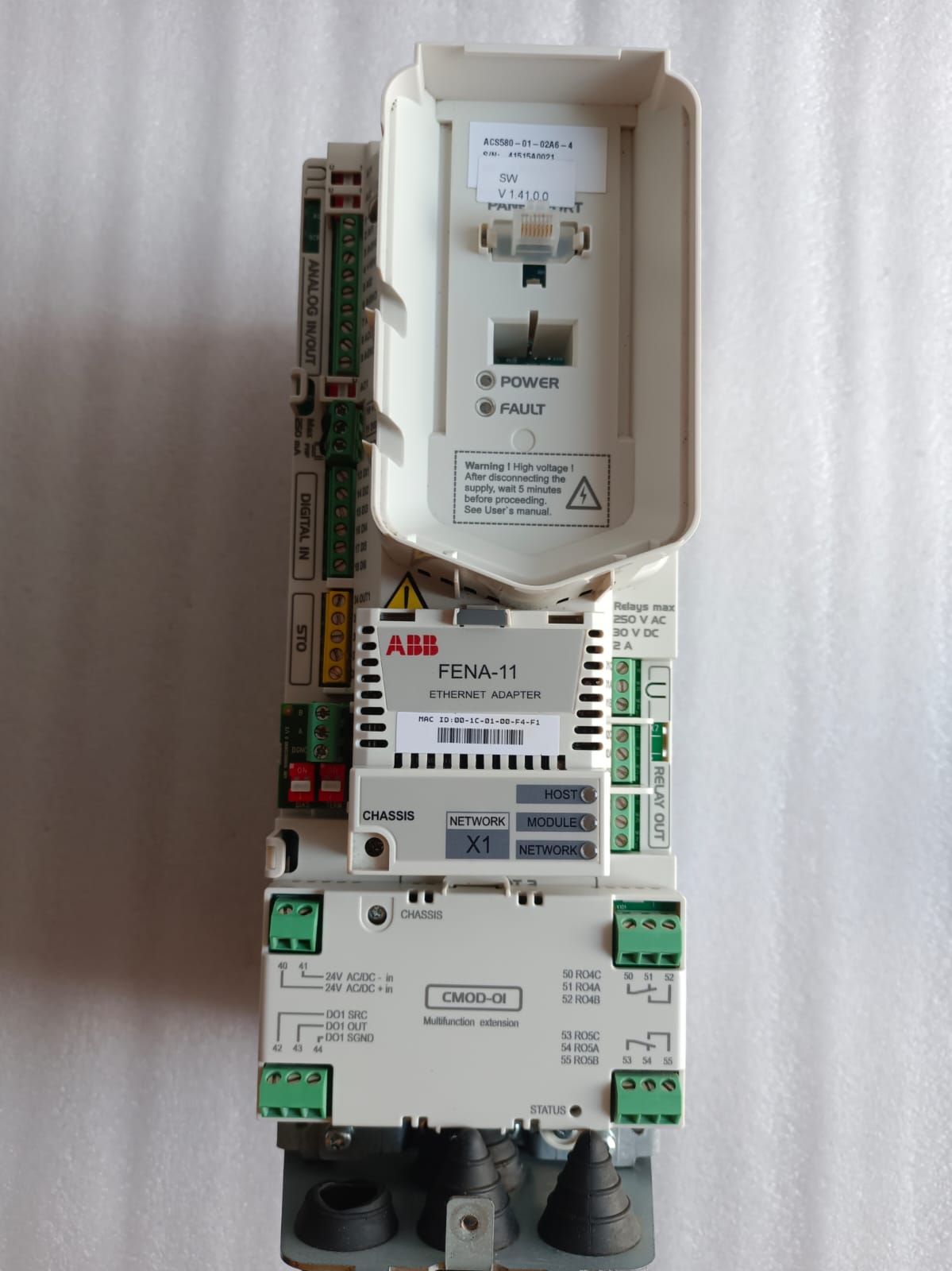 ABB ACS580-01-02A6-4 1HP (0.75kW) Variable Frequency Drive | General Purpose AC Drive | Three Phase VFD thumbnail 4