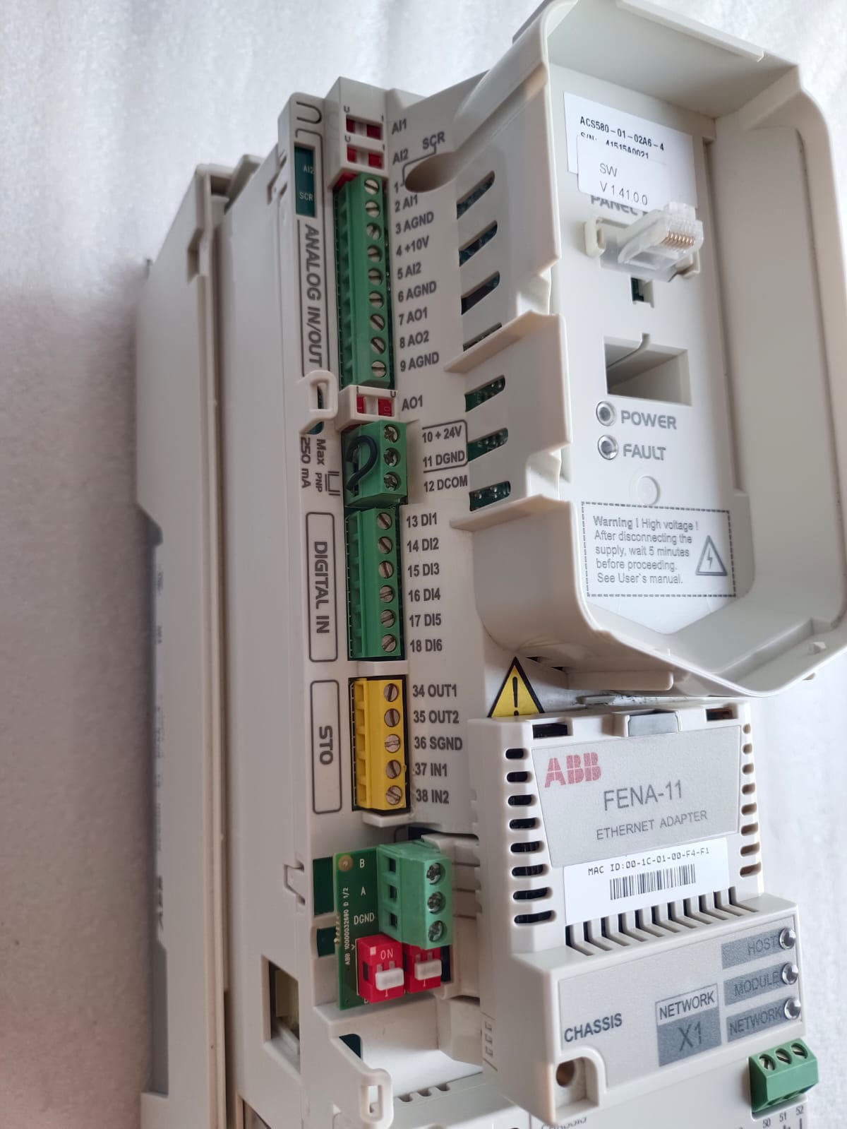 ABB ACS580-01-02A6-4 1HP (0.75kW) Variable Frequency Drive | General Purpose AC Drive | Three Phase VFD thumbnail 5