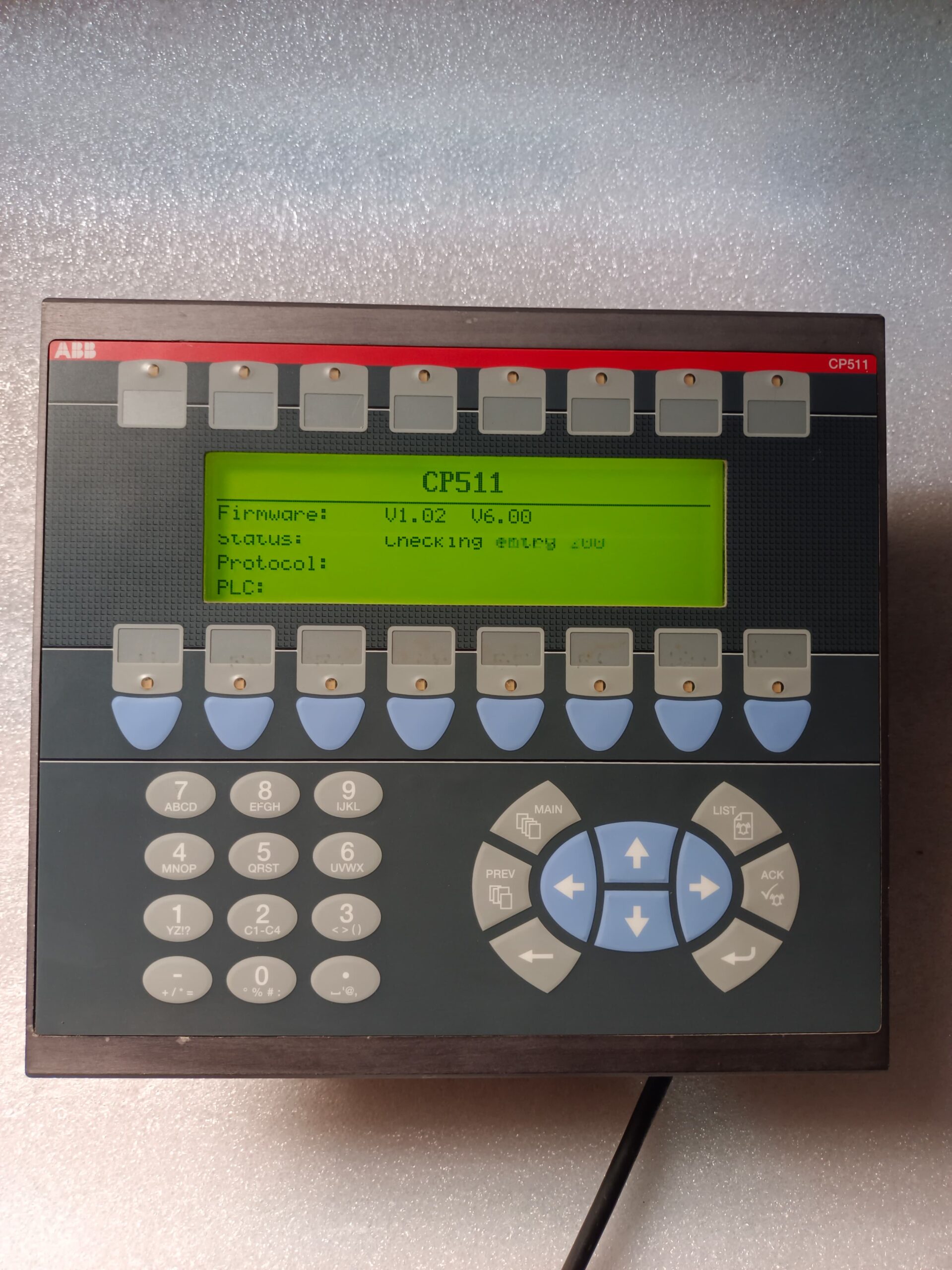 ABB CP511 HMI Operator Panel 1SBP260173R1001 04913A Industrial Control Interface thumbnail 12