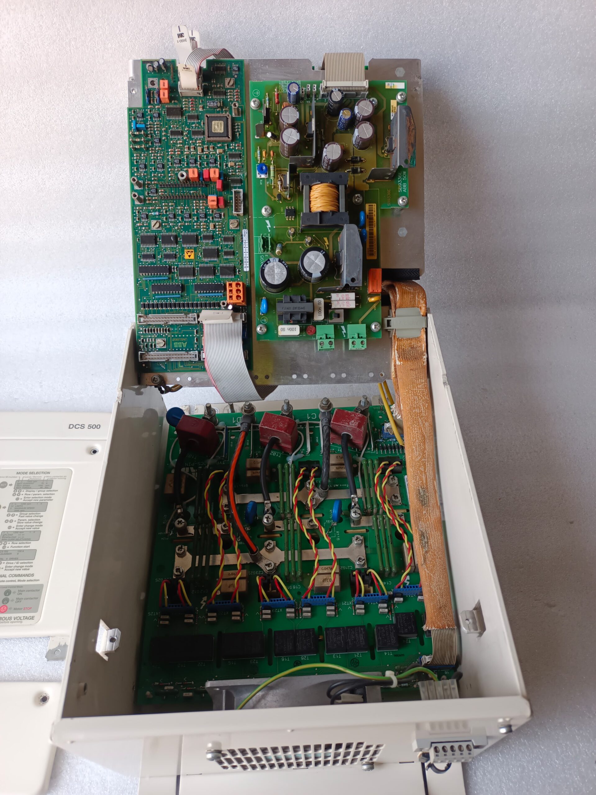 ABB DCS500 DCS501B0075-51-2100000-000000000 DC Drive | Industrial DC Motor Speed Controller And Converter Drive thumbnail 11