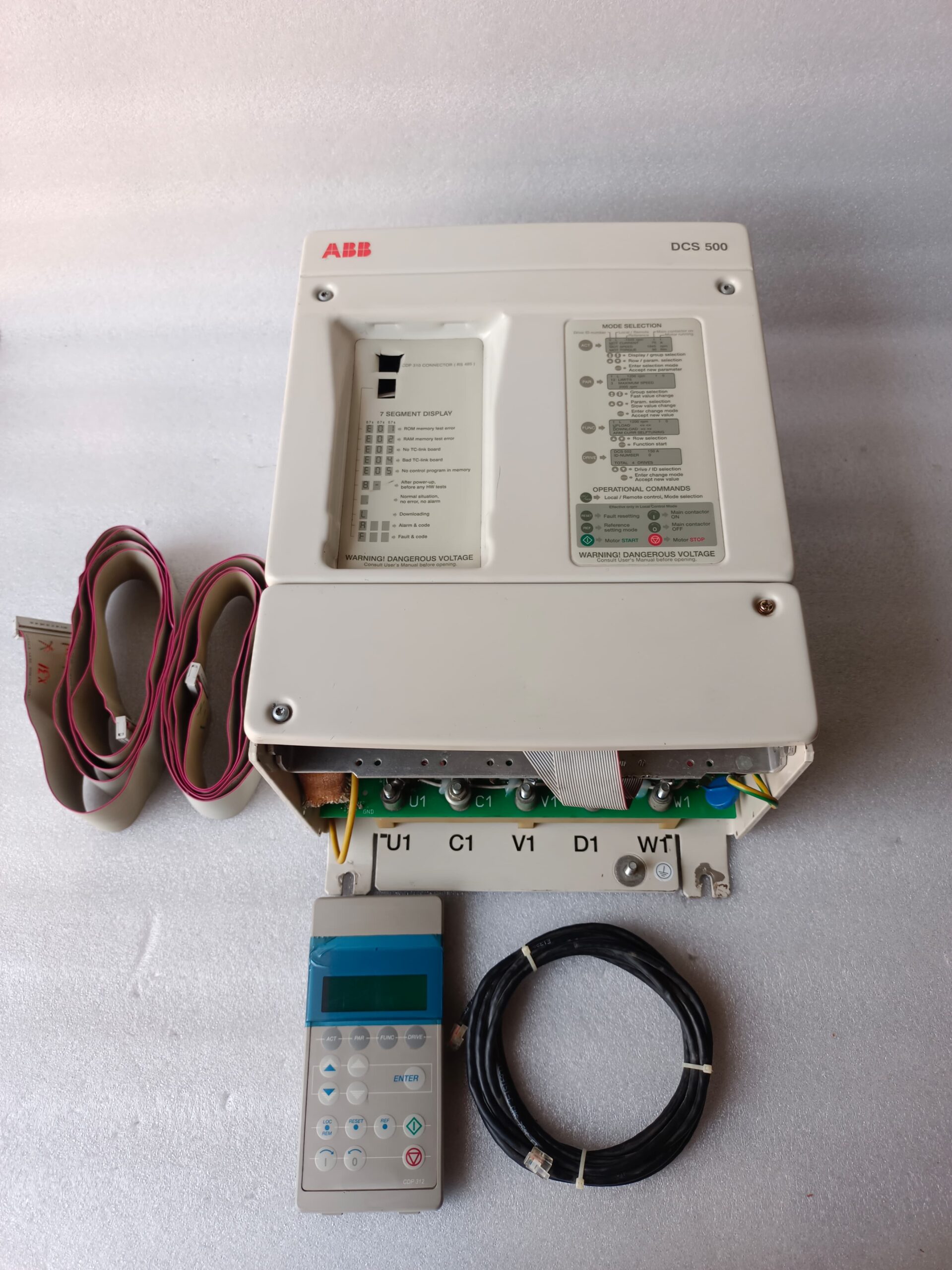 ABB DCS500 DCS501B0075-51-2100000-000000000 DC Drive | Industrial DC Motor Speed Controller And Converter Drive thumbnail 2