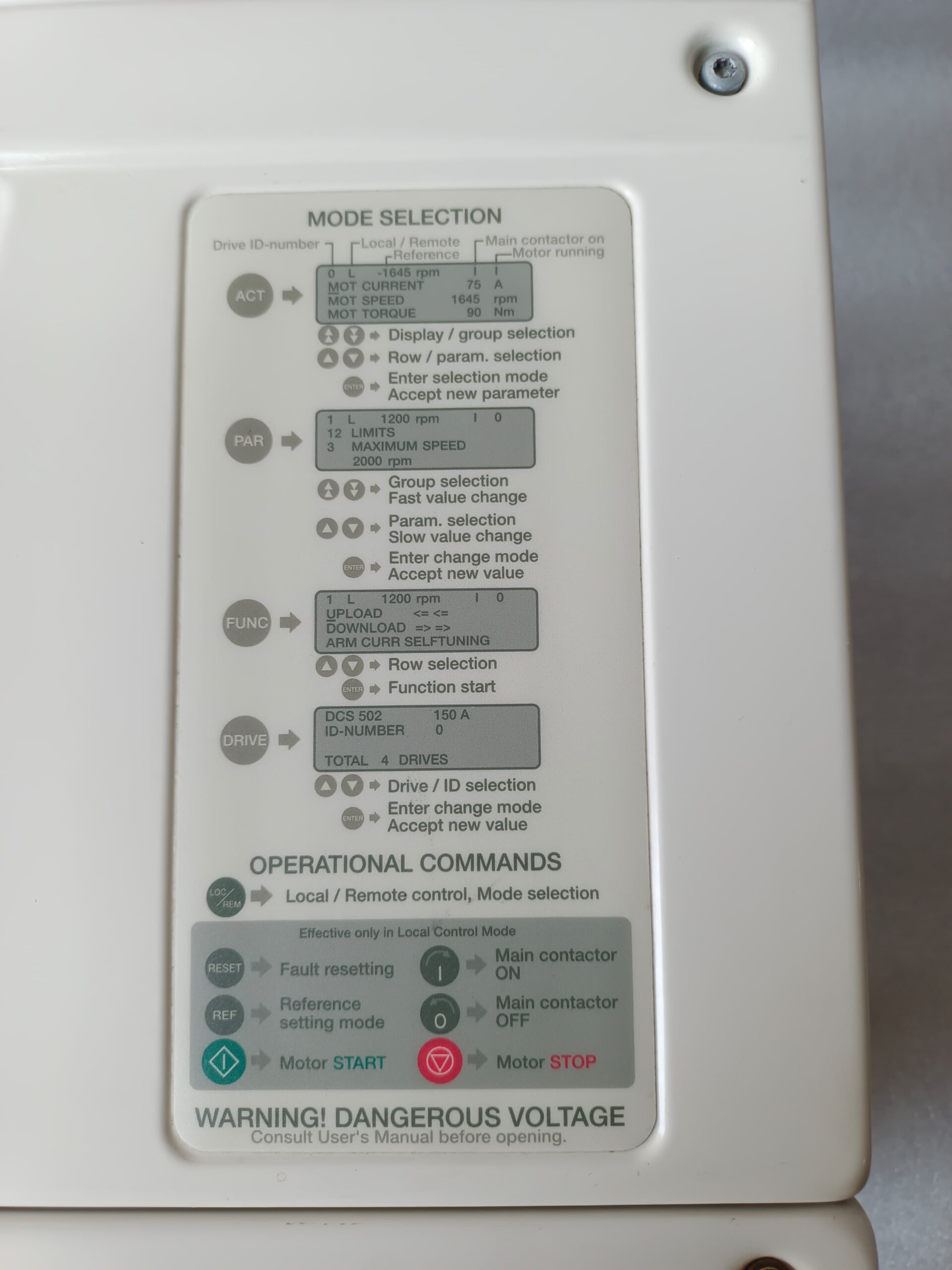 ABB DCS500 DCS501B0075-51-2100000-000000000 DC Drive | Industrial DC Motor Speed Controller And Converter Drive thumbnail 3