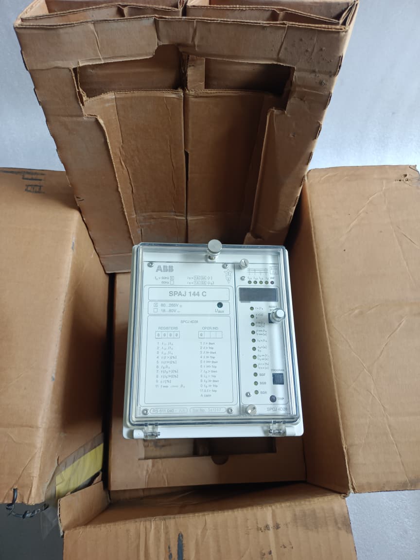 ABB SPAJ 144 C / SPAJ 144 C-AA Overcurrent And Earth-Fault Relay – Advanced Electrical Protection Relay System thumbnail 4