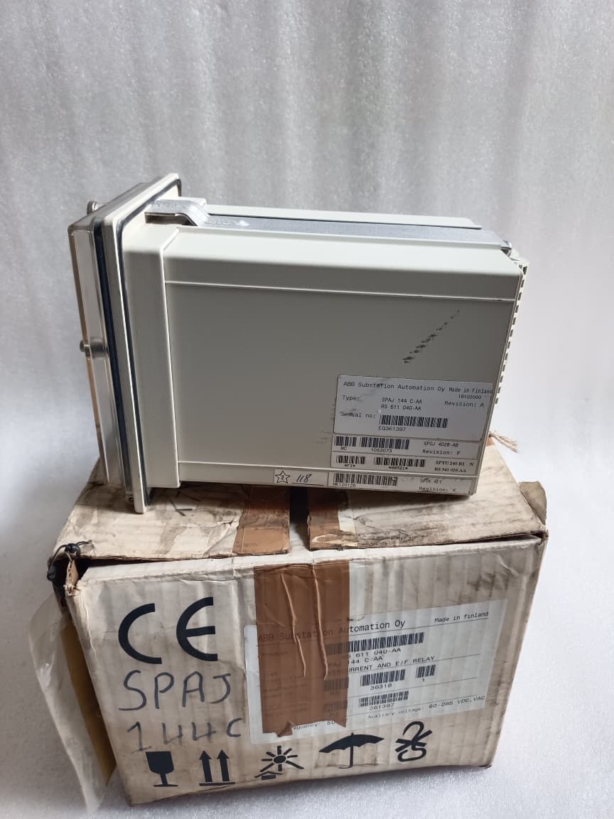 ABB SPAJ 144 C / SPAJ 144 C-AA Overcurrent And Earth-Fault Relay – Advanced Electrical Protection Relay System thumbnail 9