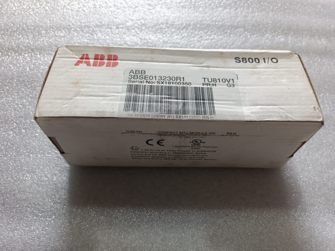 ABB TU810V1 3BSE013230R1 Compact Module Termination Unit (MTU) for S800 I/O System  SALE FOR LOT 9 QTY ONLY 1499$ thumbnail 6