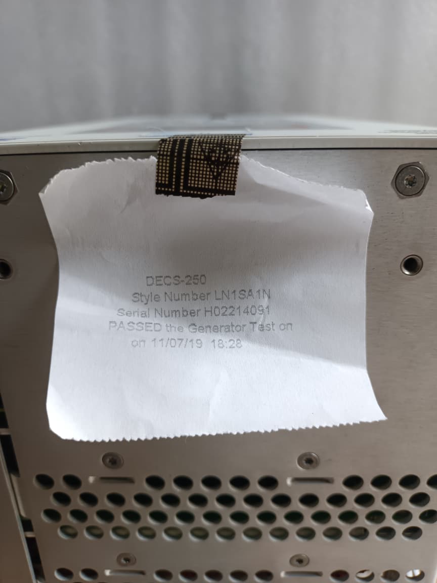 BASLER DECS-250 DECS-250-LN1SA1N Digital Excitation Control System | New Automatic Voltage Regulator (AVR) for Generator Excitation Control thumbnail 12