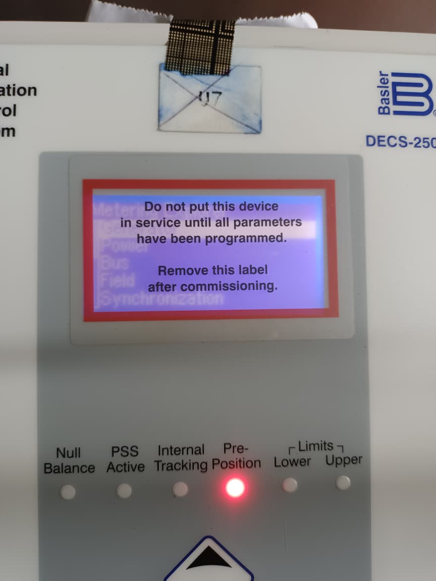 BASLER DECS-250 DECS-250-LN1SA1N Digital Excitation Control System | New Automatic Voltage Regulator (AVR) for Generator Excitation Control thumbnail 17