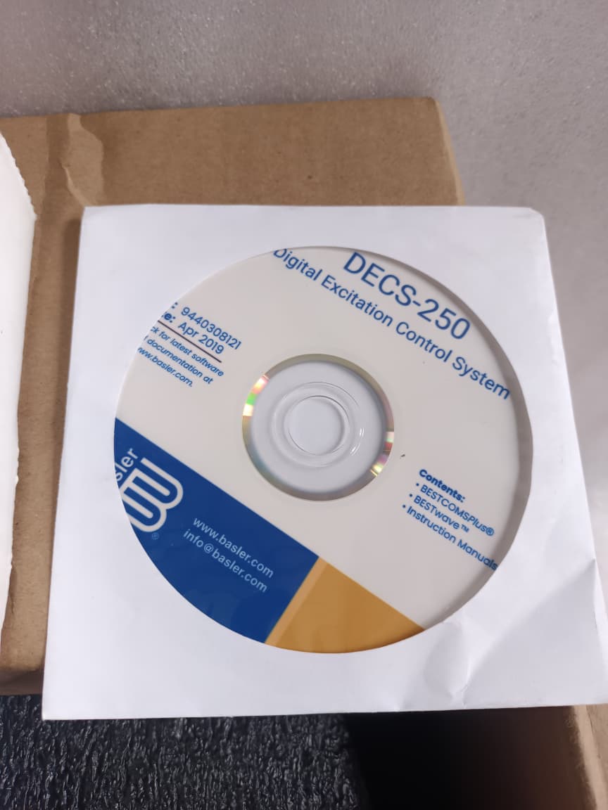 BASLER DECS-250 DECS-250-LN1SA1N Digital Excitation Control System | New Automatic Voltage Regulator (AVR) for Generator Excitation Control thumbnail 6