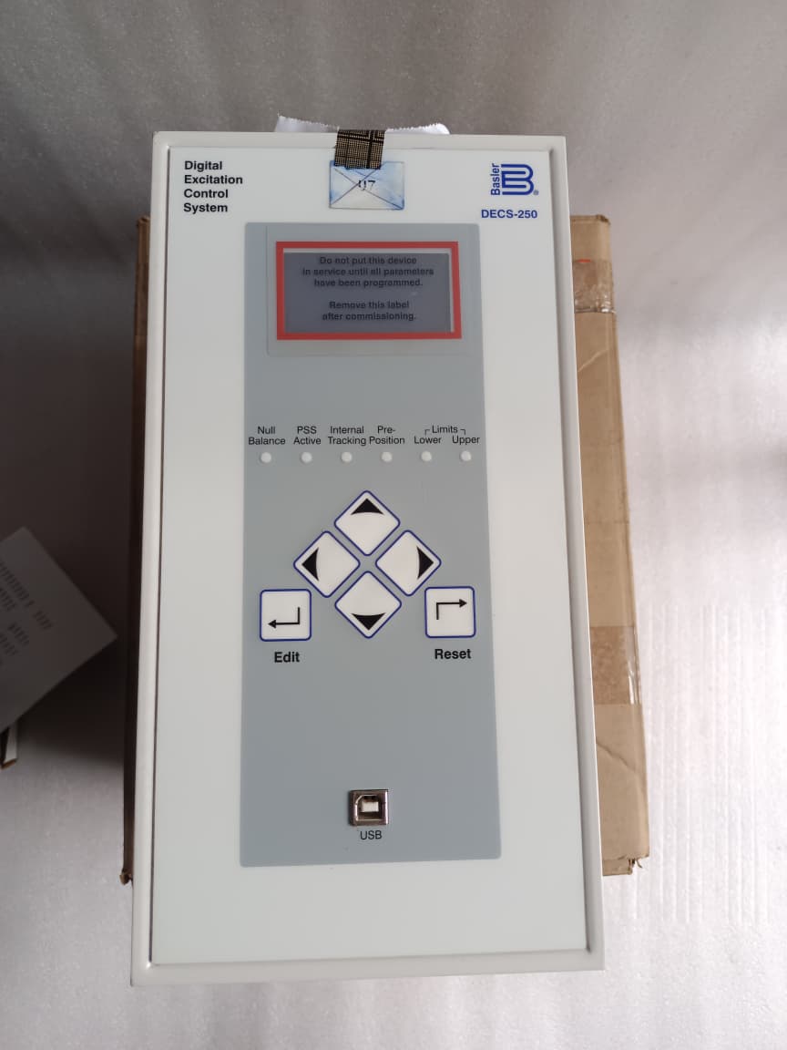BASLER DECS-250 DECS-250-LN1SA1N Digital Excitation Control System | New Automatic Voltage Regulator (AVR) for Generator Excitation Control thumbnail 7