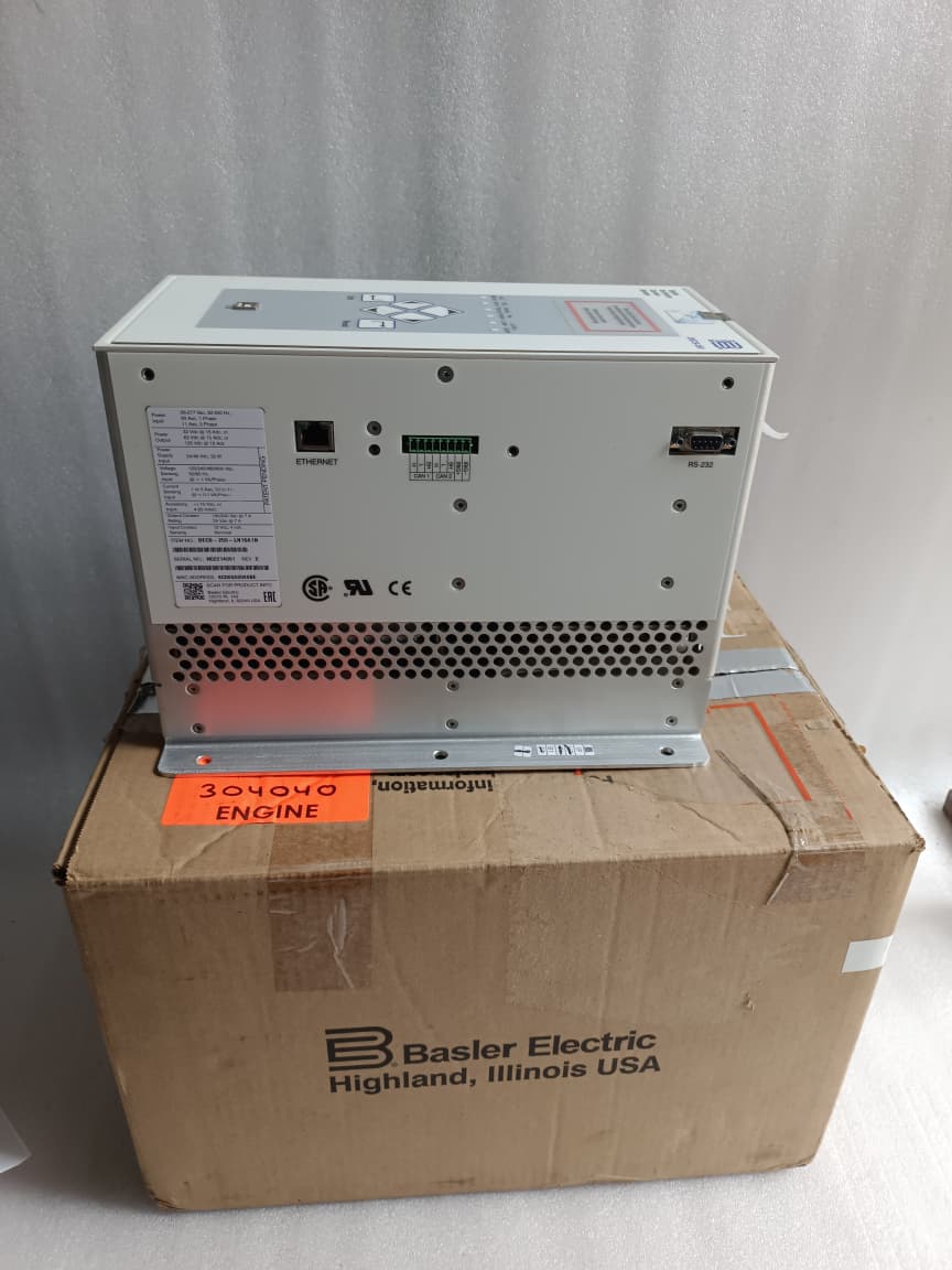 BASLER DECS-250 DECS-250-LN1SA1N Digital Excitation Control System | New Automatic Voltage Regulator (AVR) for Generator Excitation Control thumbnail 10
