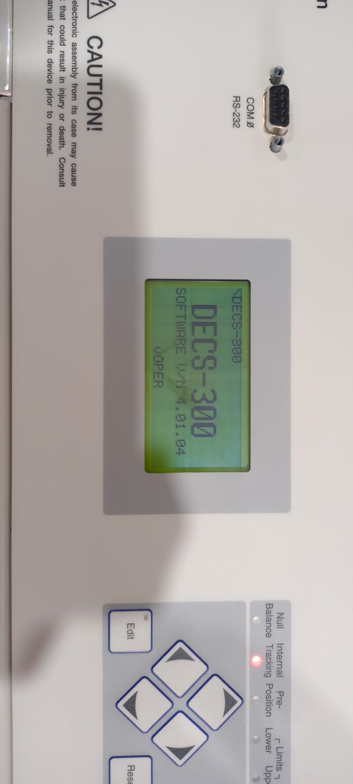 BASLER DECS-300 DECS-300-L0N0 Digital Excitation Control System | Automatic Generator Excitation Controller thumbnail 8