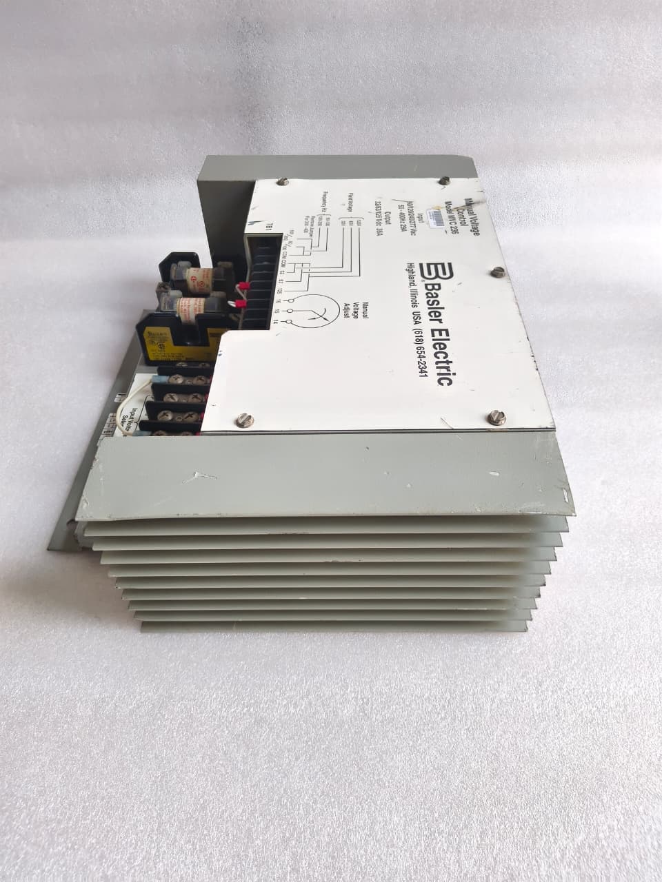 BASLER MVC236 9204300100 Manual Voltage Control | Generator Manual Excitation And Voltage Control Module thumbnail 5