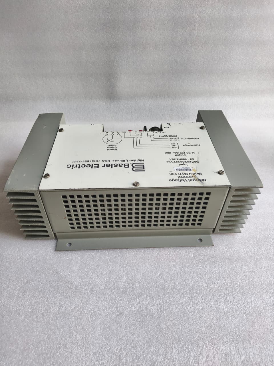 BASLER MVC236 9204300100 Manual Voltage Control | Generator Manual Excitation And Voltage Control Module thumbnail 7