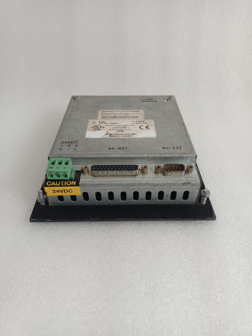 Beijer Electronics E200 02800F HMI Operator Panel | Industrial Touchscreen Interface thumbnail 6