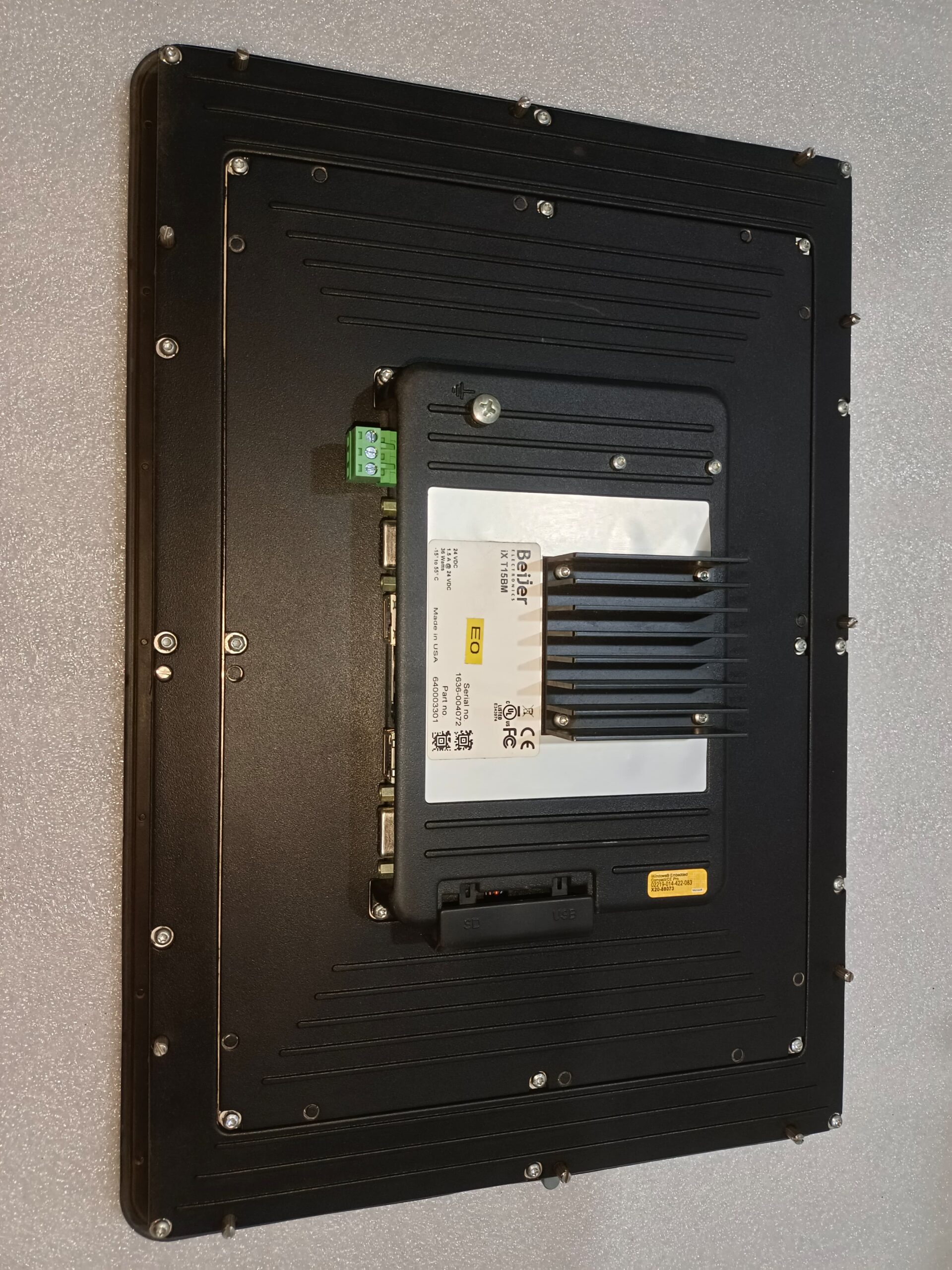 Beijer iX T15BM 640003301 15” HMI Touch Panel | Industrial Operator Interface Display thumbnail 8