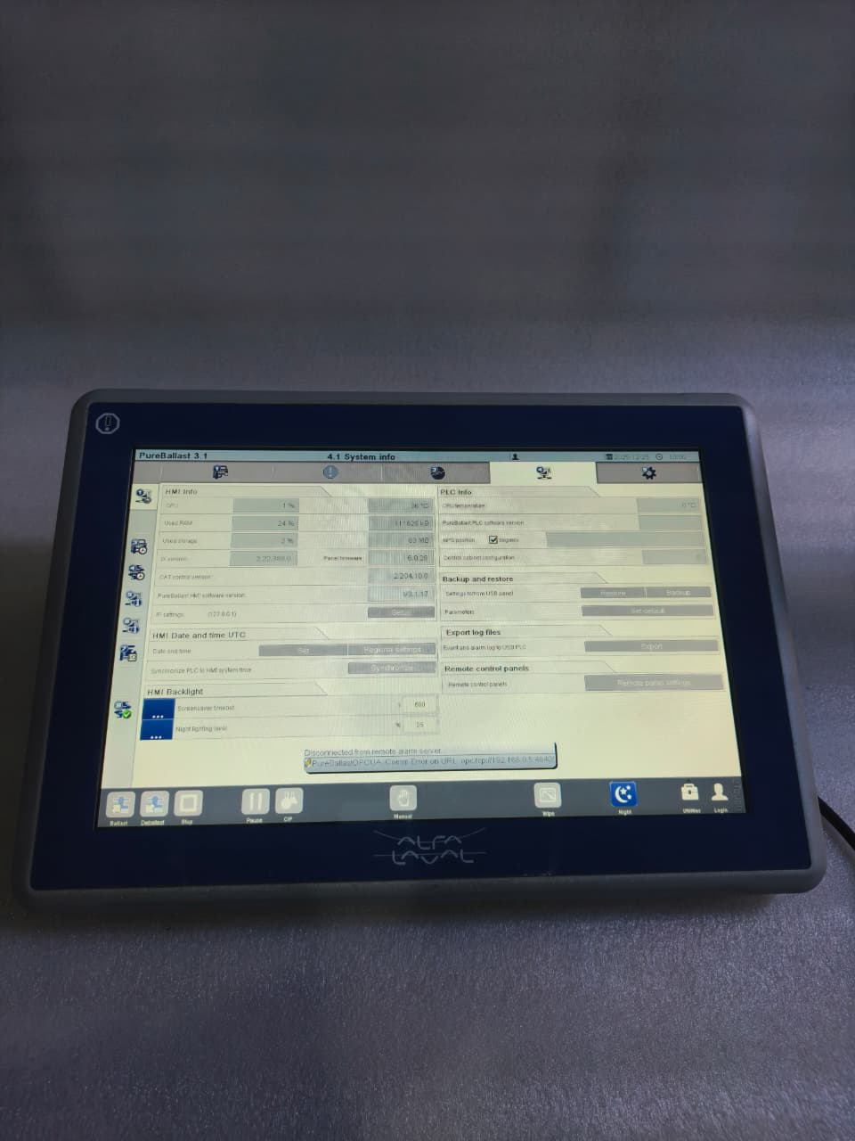 Beijer Electronics IX T15BR HMI Panel for Alfa Laval | 15 Industrial Touchscreen Operator Interface thumbnail 11