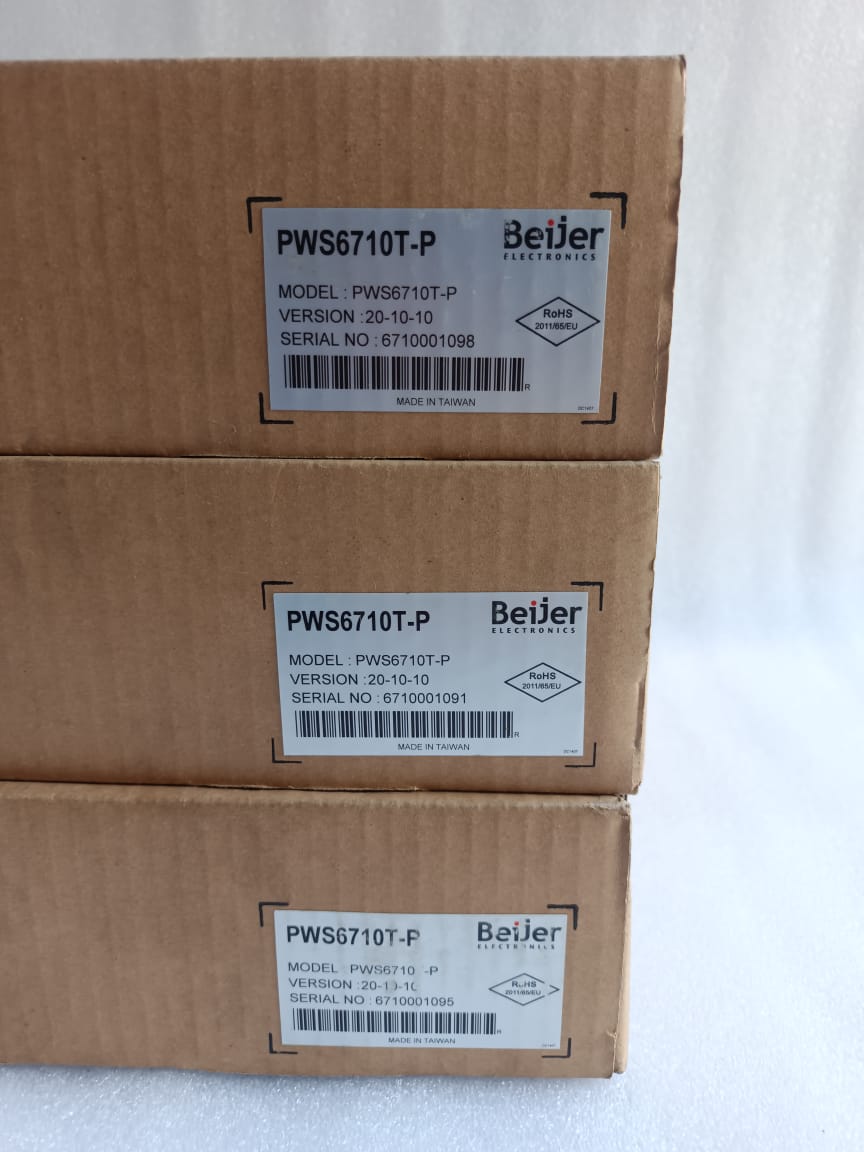 Beijer PWS6710T-P Industrial HMI Touch Panel 7 Inch Operator Interface Display thumbnail 3