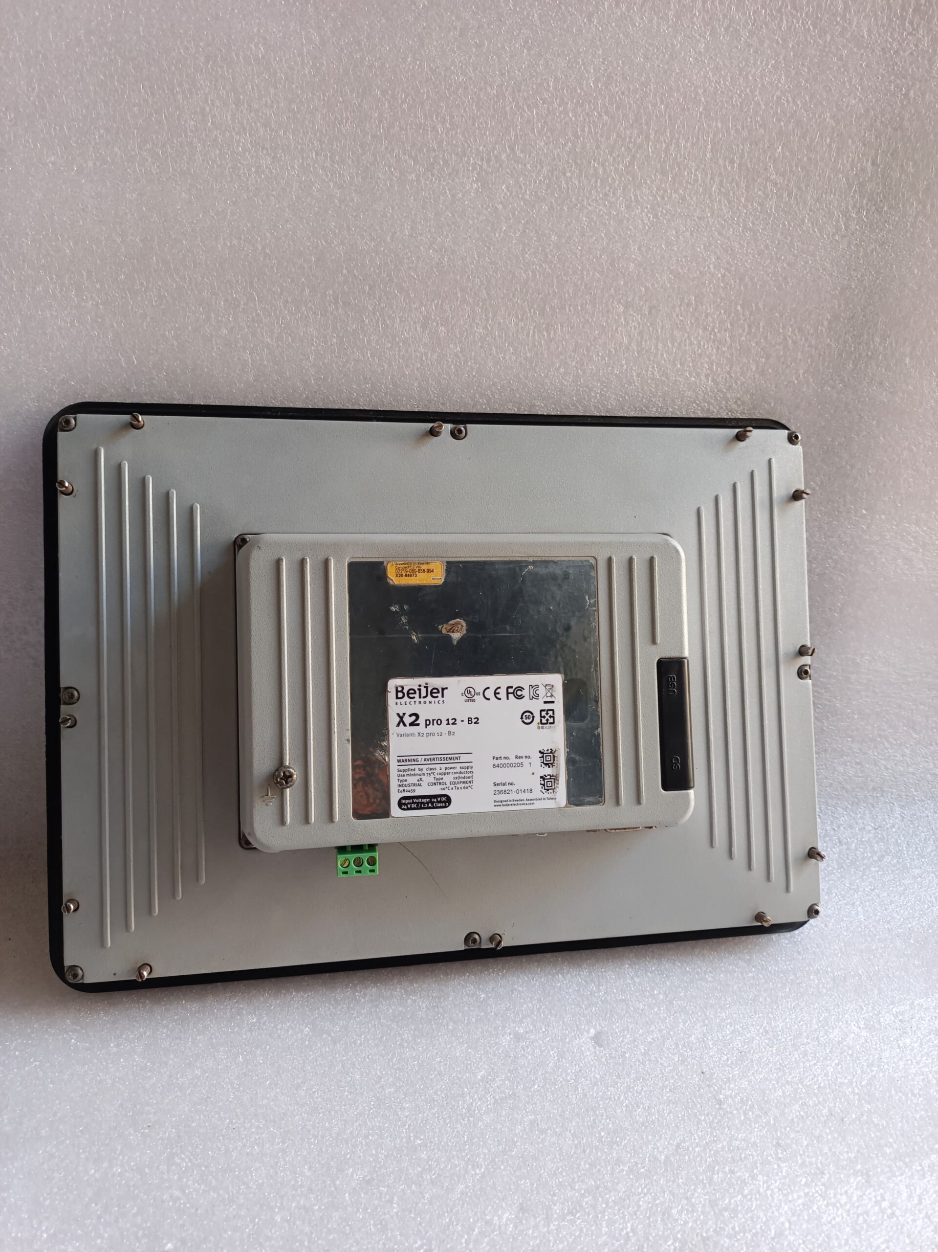 Beijer X2 Pro 12-B2 HMI Touch Panel | 12” Industrial Operator Interface for Advanced Automation thumbnail 3