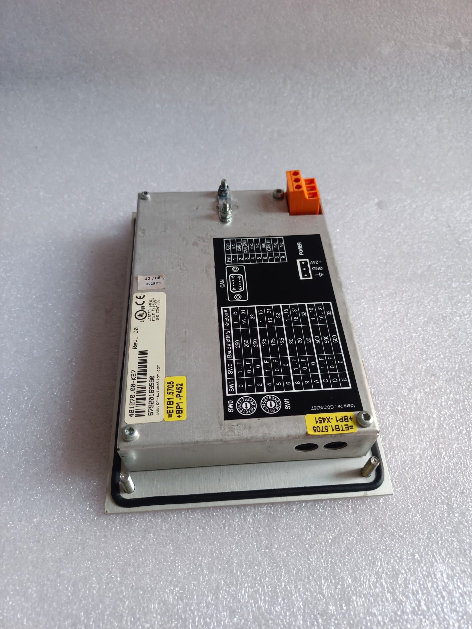 B AND R 4B1270.00-K27 Industrial Automation Control Module | High-Performance PLC Component thumbnail 10