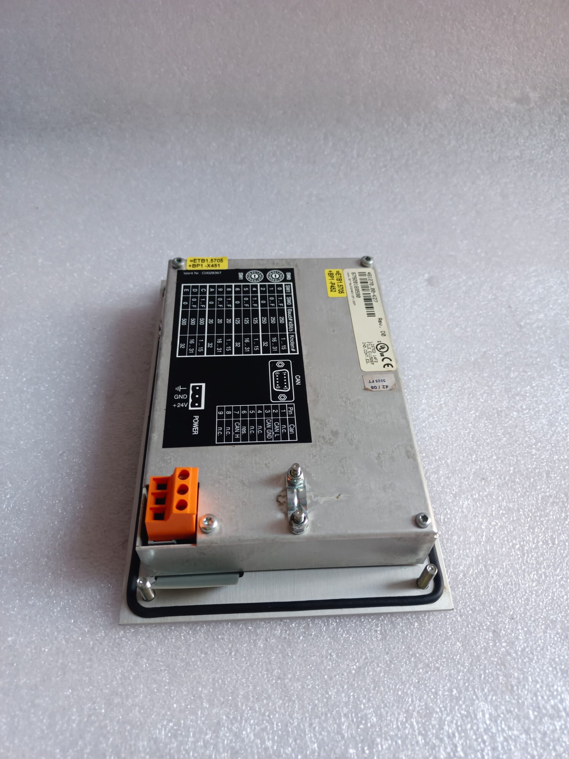 B AND R 4B1270.00-K27 Industrial Automation Control Module | High-Performance PLC Component thumbnail 8